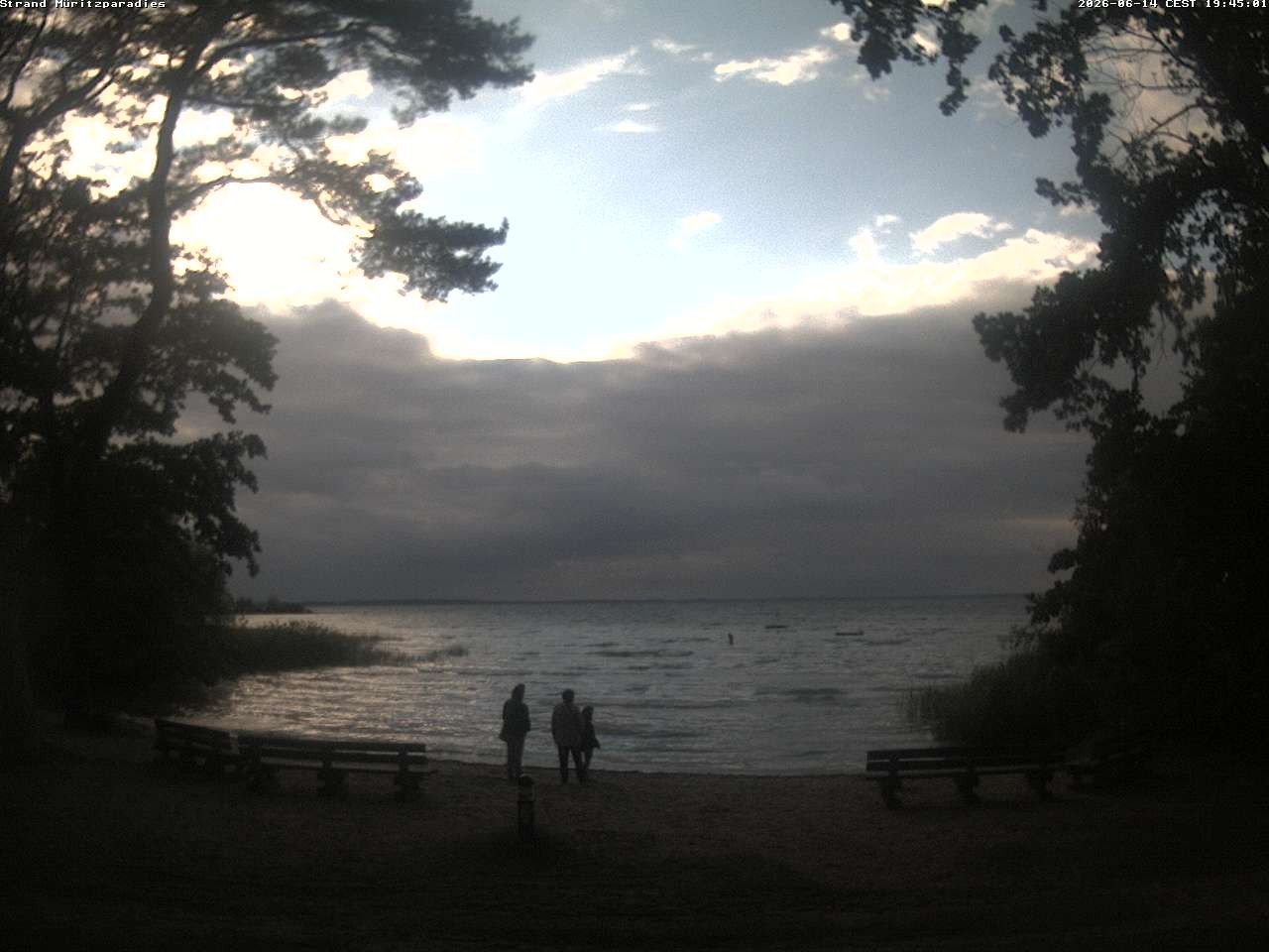 Archiv Foto Webcam Boek an der Müritz - Ostufer