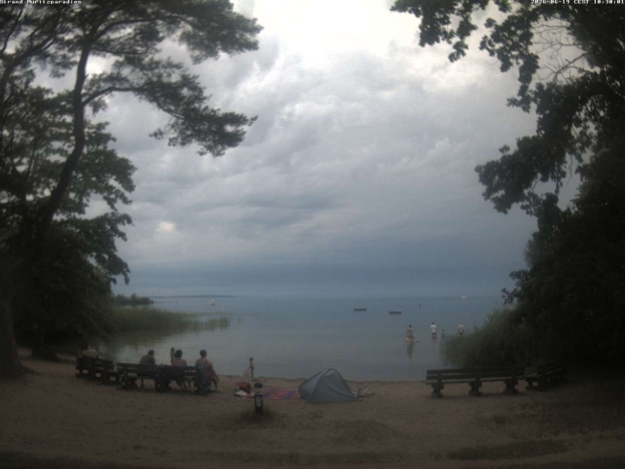 Archiv Foto Webcam Boek an der Müritz - Ostufer