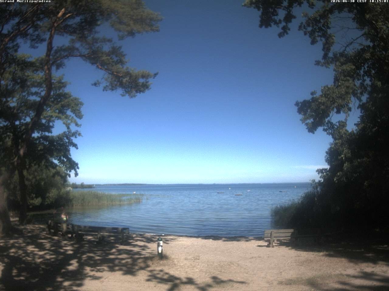 Archiv Foto Webcam Boek an der Müritz - Ostufer