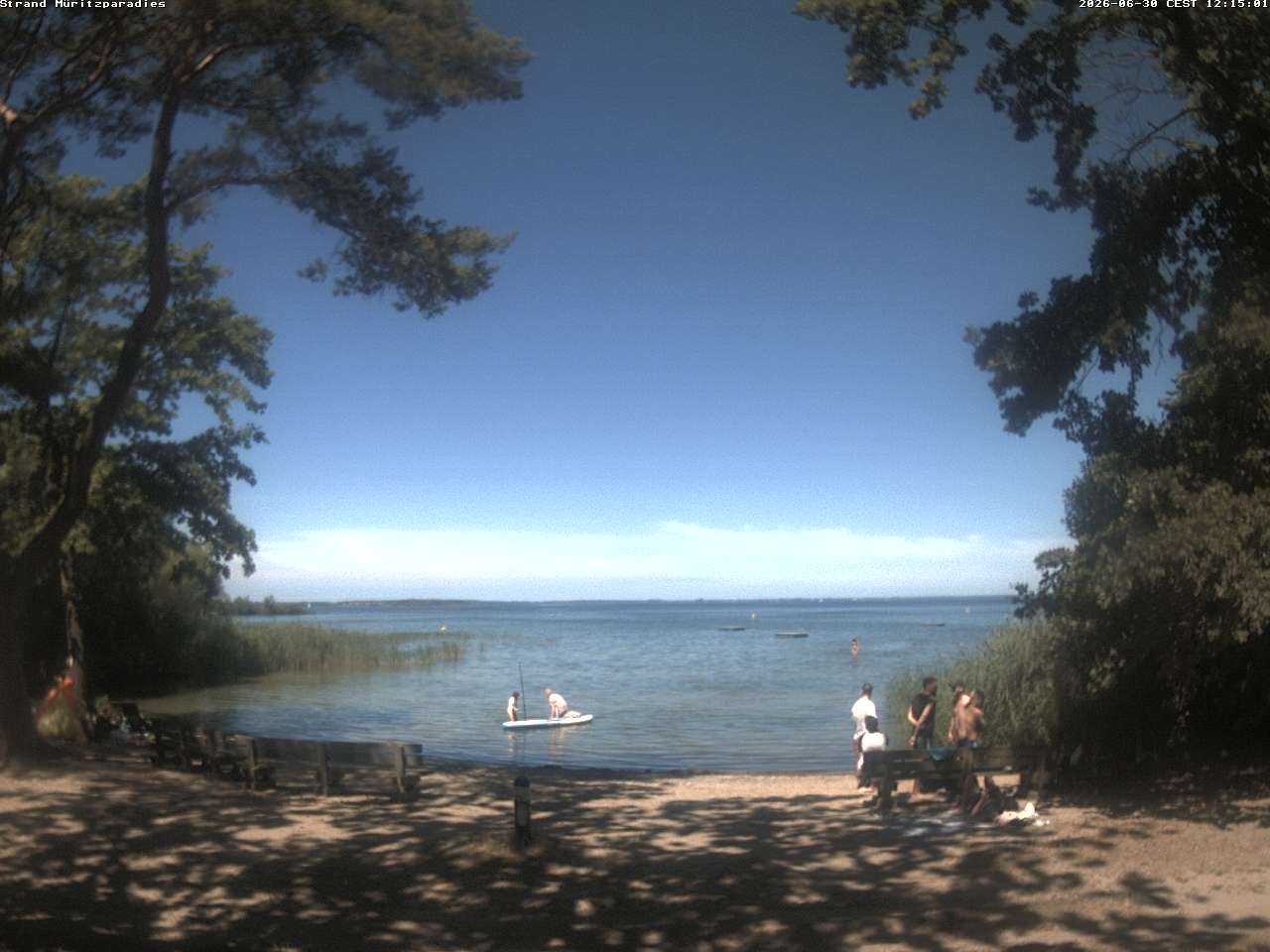 Archiv Foto Webcam Boek an der Müritz - Ostufer