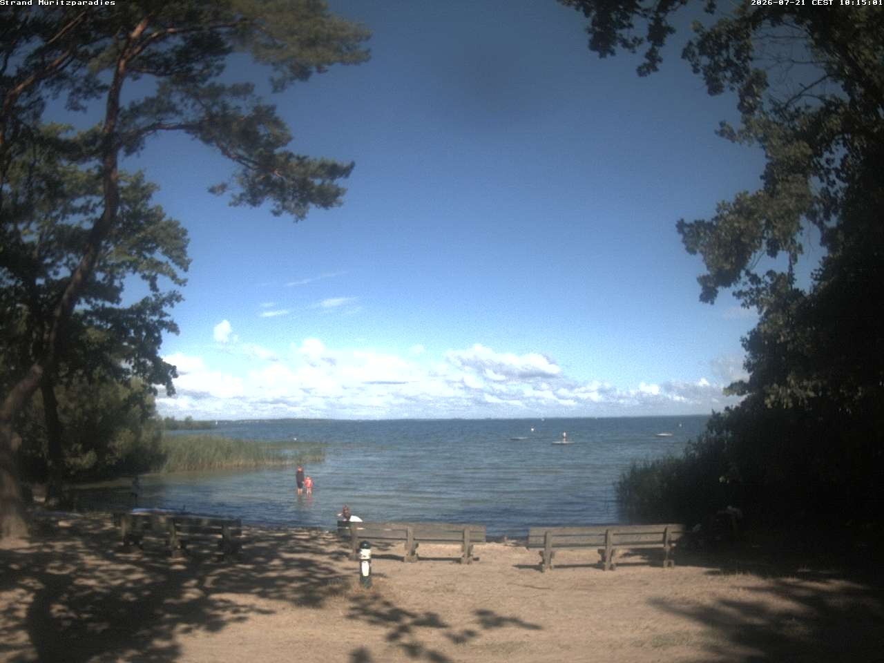 Archiv Foto Webcam Boek an der Müritz - Ostufer