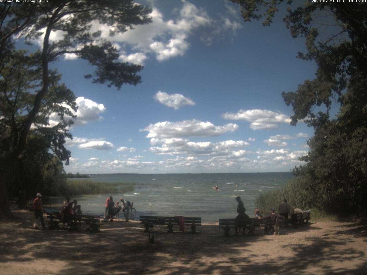 Archiv Foto Webcam Boek an der Müritz - Ostufer