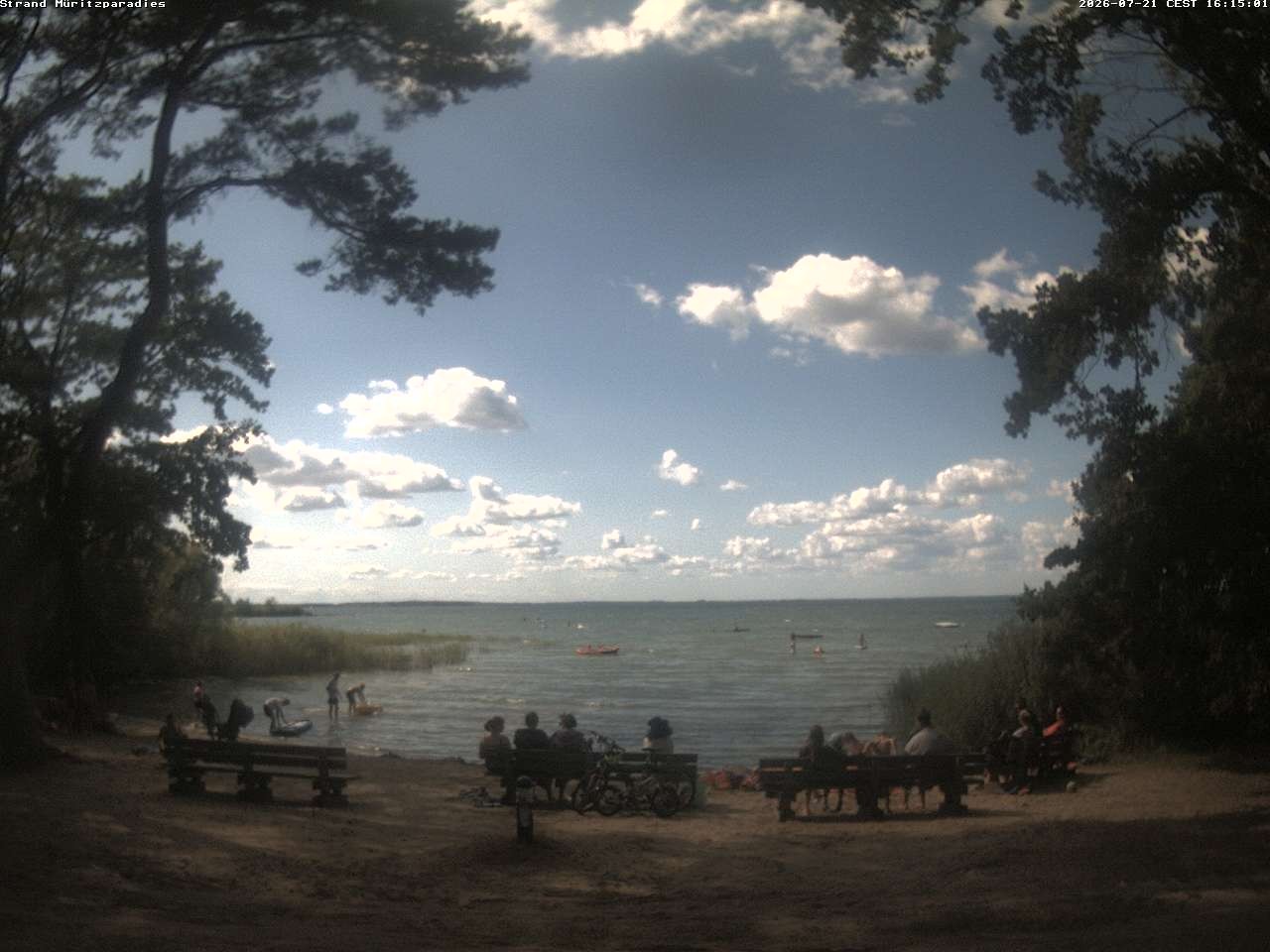 Archiv Foto Webcam Boek an der Müritz - Ostufer