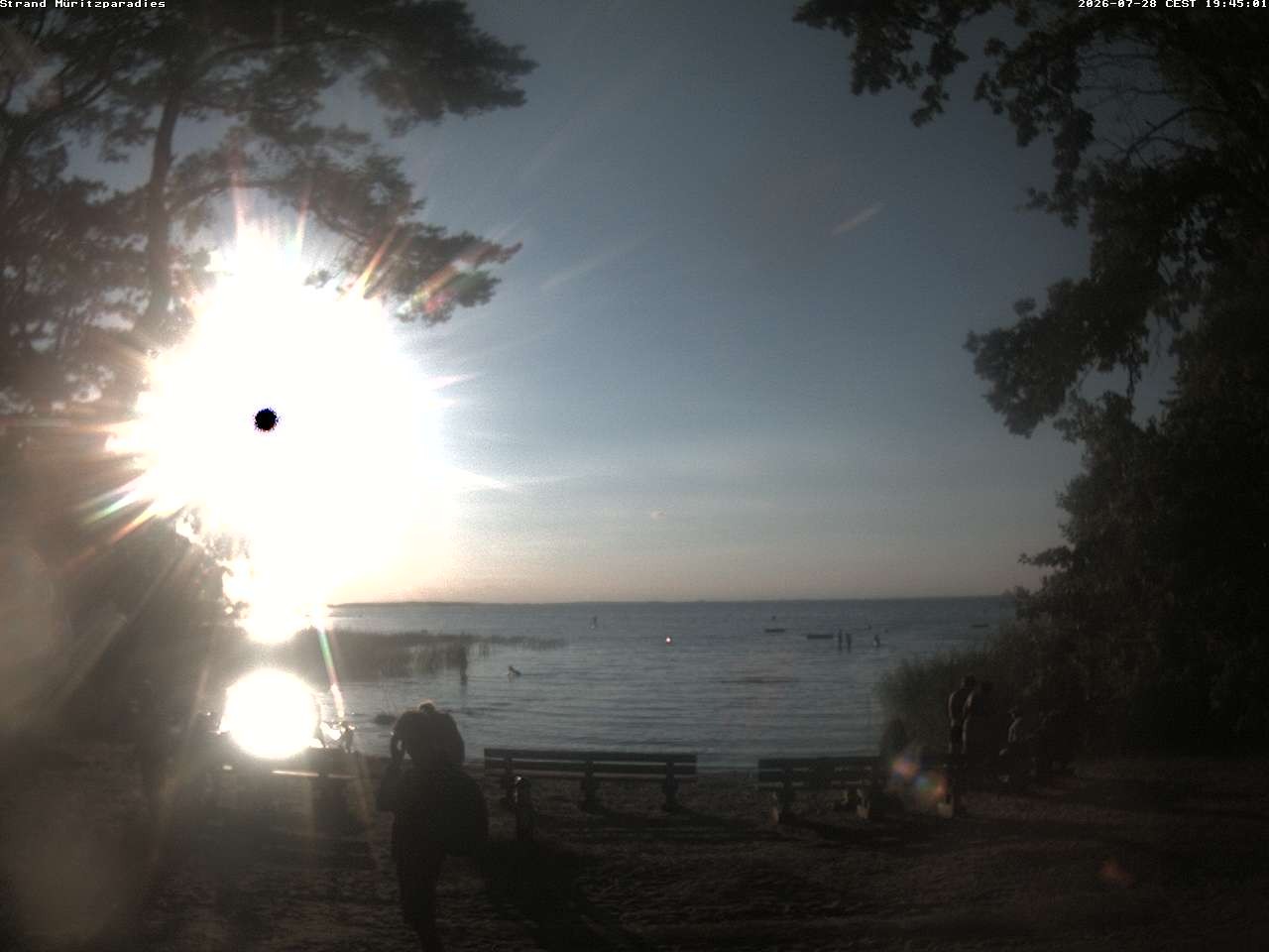 Archiv Foto Webcam Boek an der Müritz - Ostufer