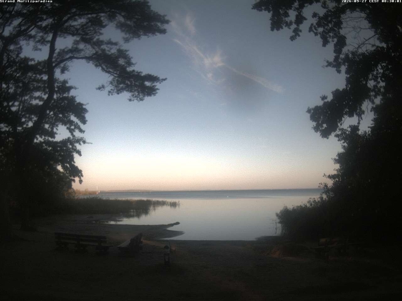 Archiv Foto Webcam Boek an der Müritz - Ostufer
