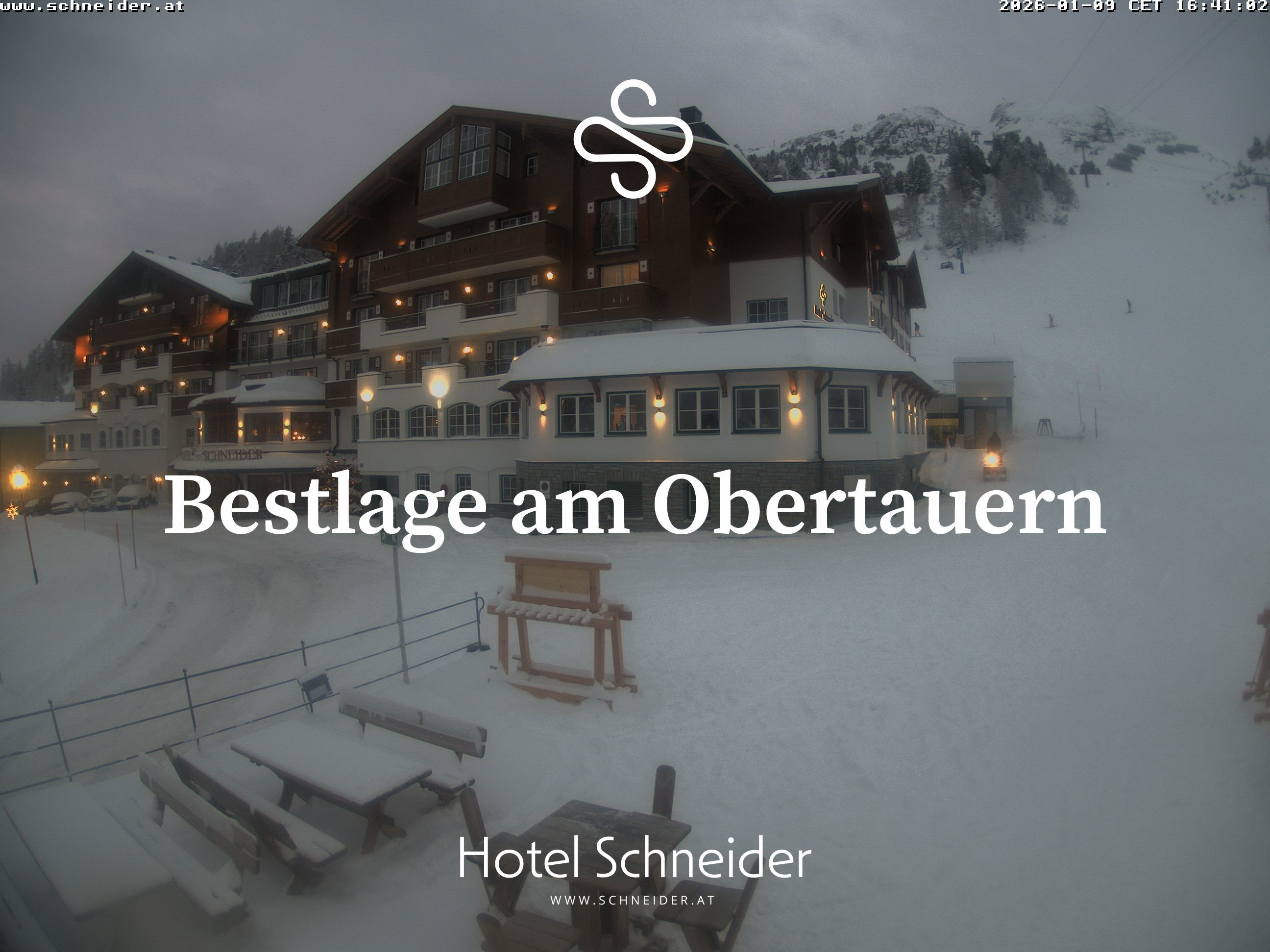 Archived image Obertauern - Webcam Hotel Schneider