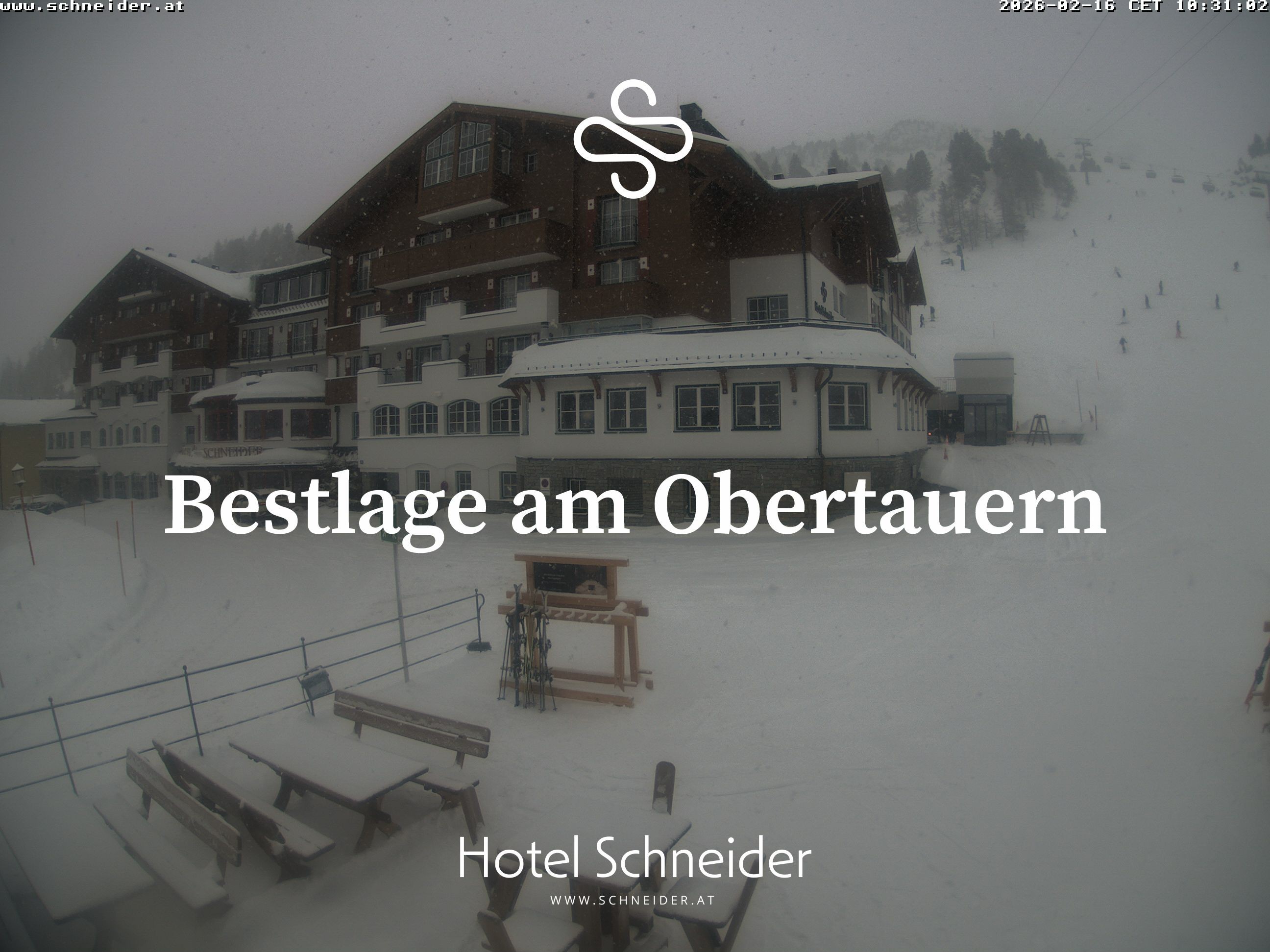 Archived image Obertauern - Webcam Hotel Schneider