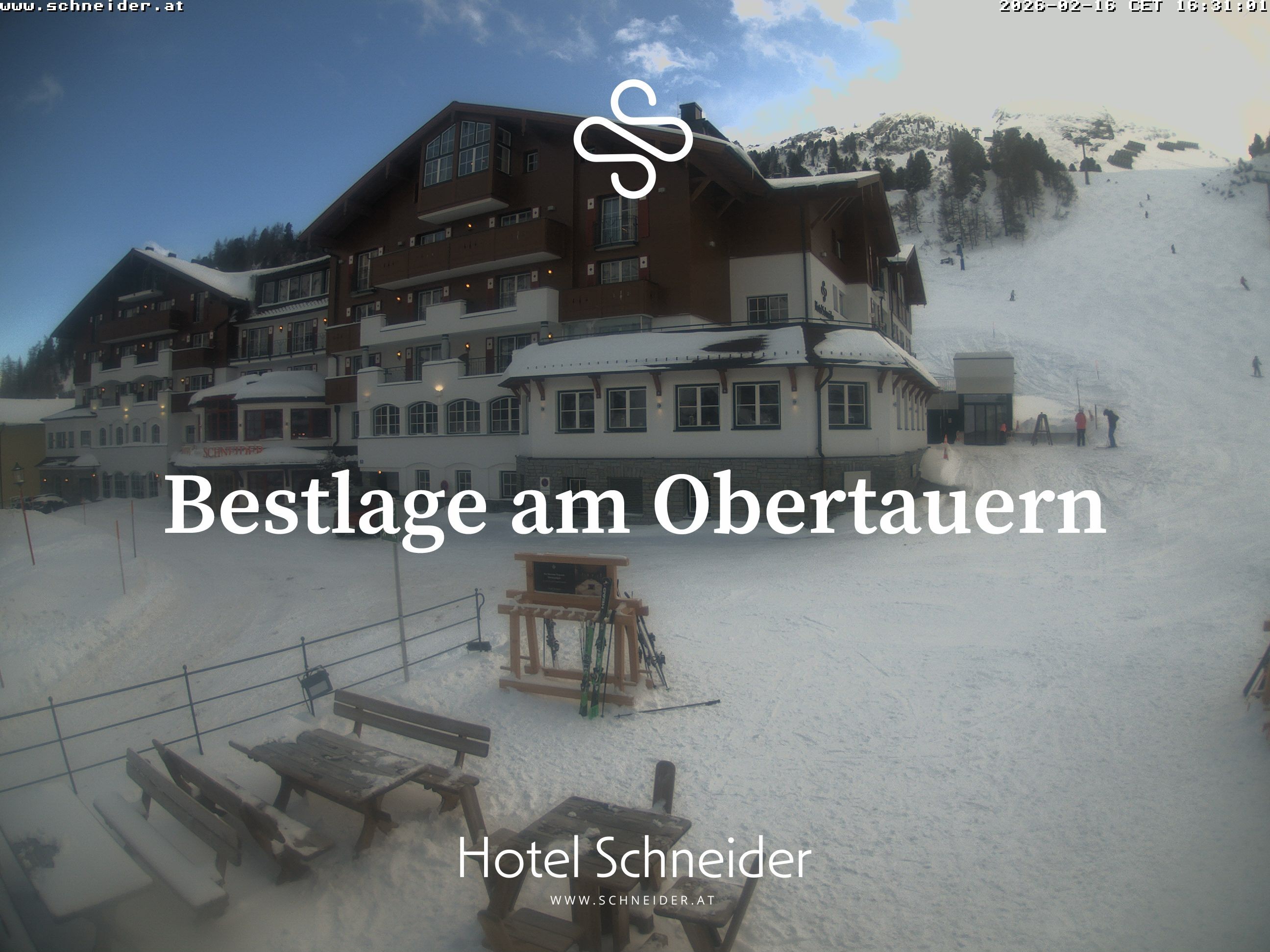 Archived image Obertauern - Webcam Hotel Schneider