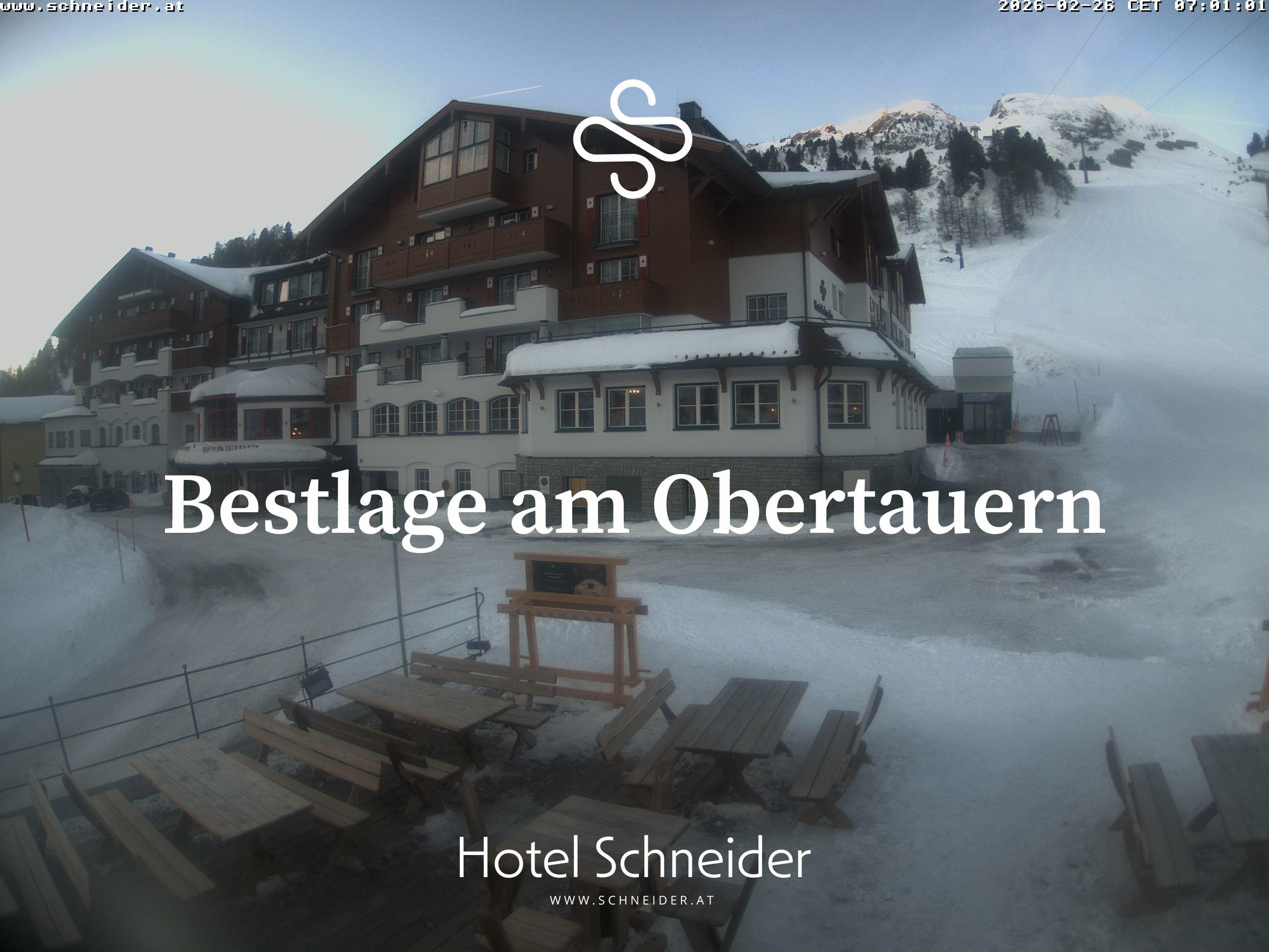 Archived image Obertauern - Webcam Hotel Schneider