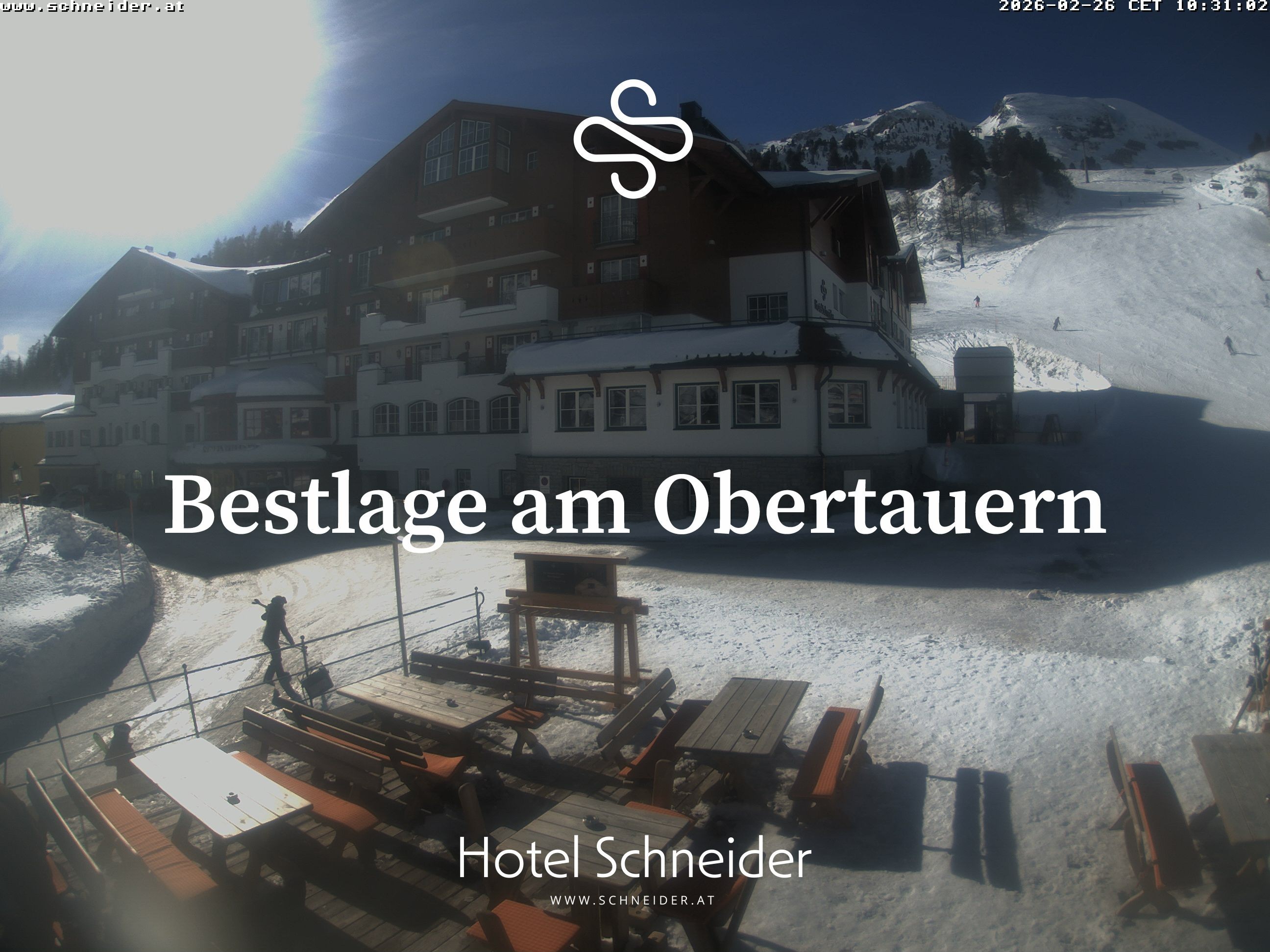 Archived image Obertauern - Webcam Hotel Schneider