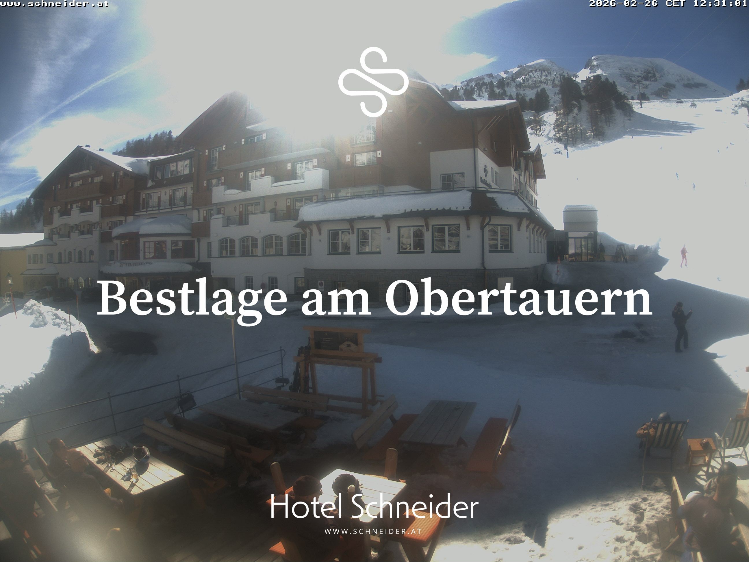 Archived image Obertauern - Webcam Hotel Schneider