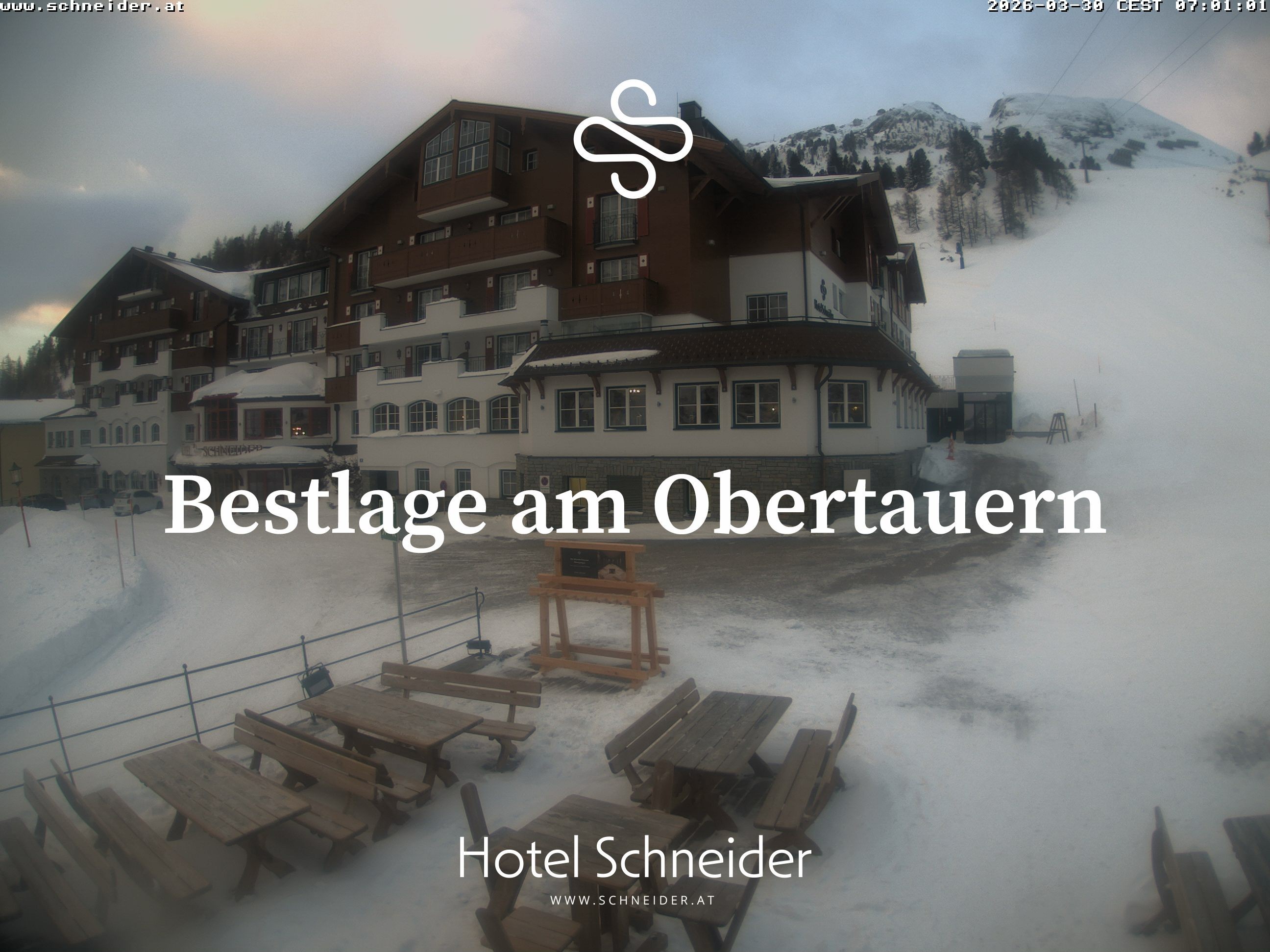 Archived image Obertauern - Webcam Hotel Schneider