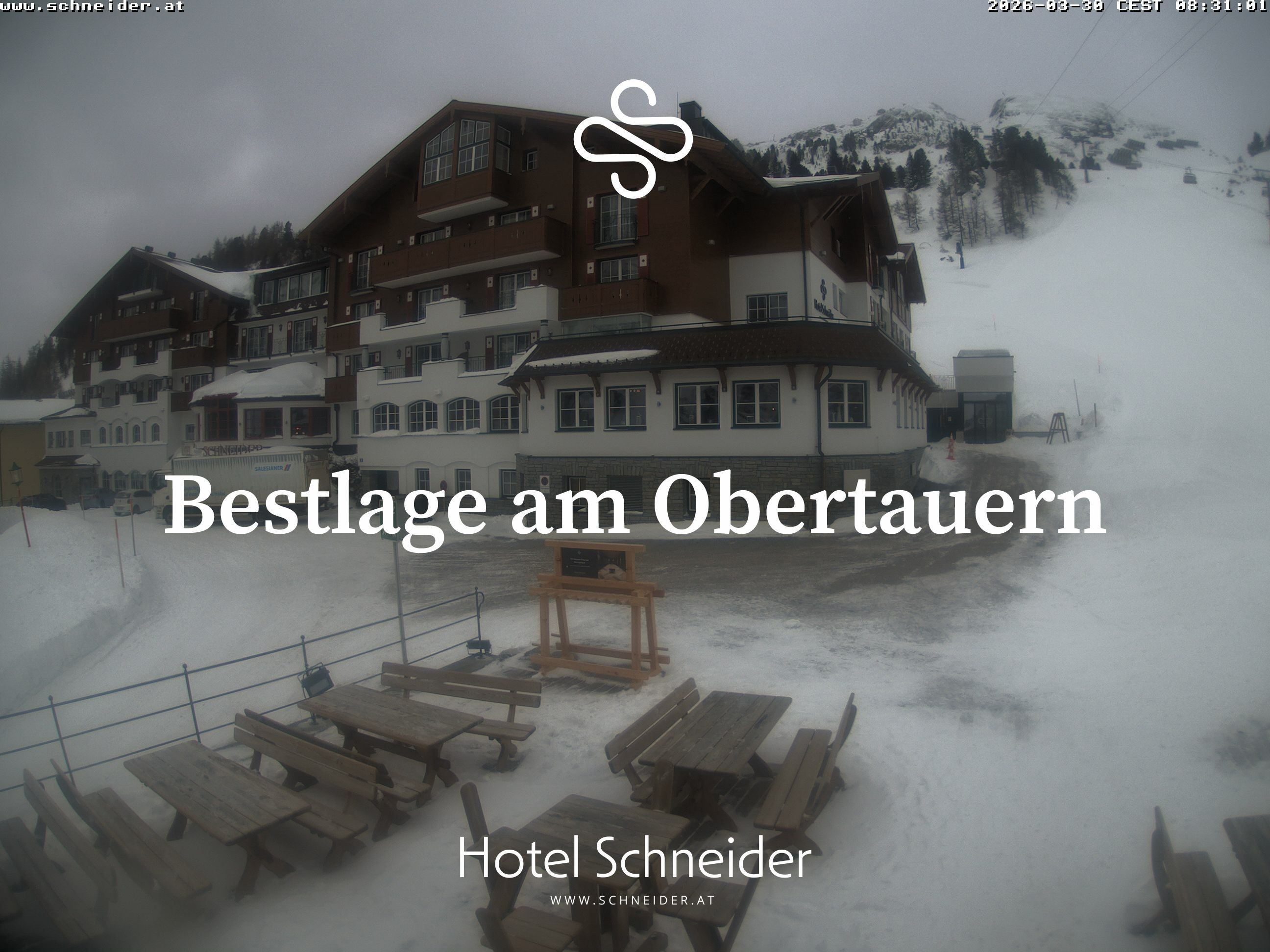 Archived image Obertauern - Webcam Hotel Schneider