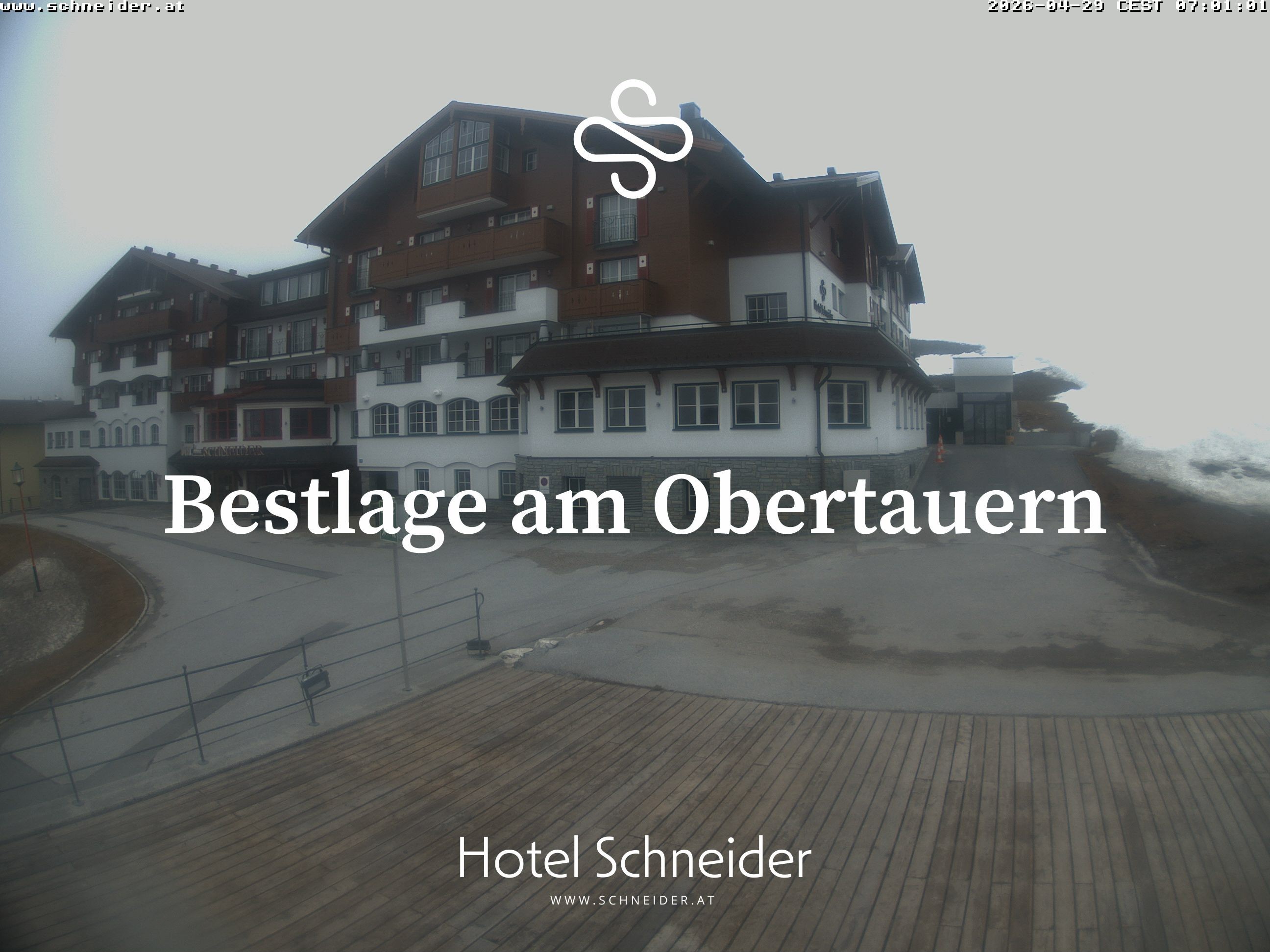 Archiv Foto Webcam Obertauern: Blick aufs Hotel Schneider