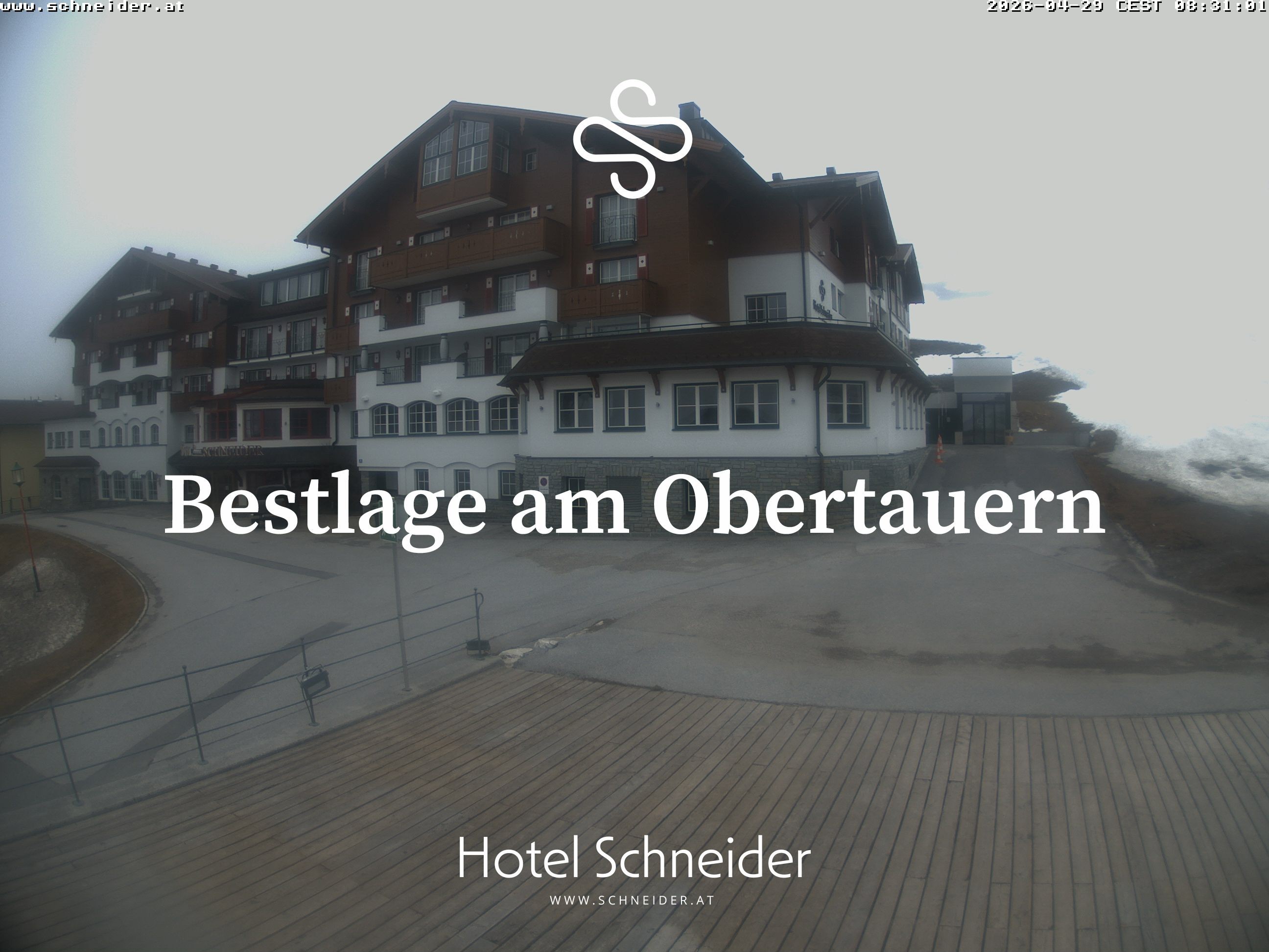 Archiv Foto Webcam Obertauern: Blick aufs Hotel Schneider