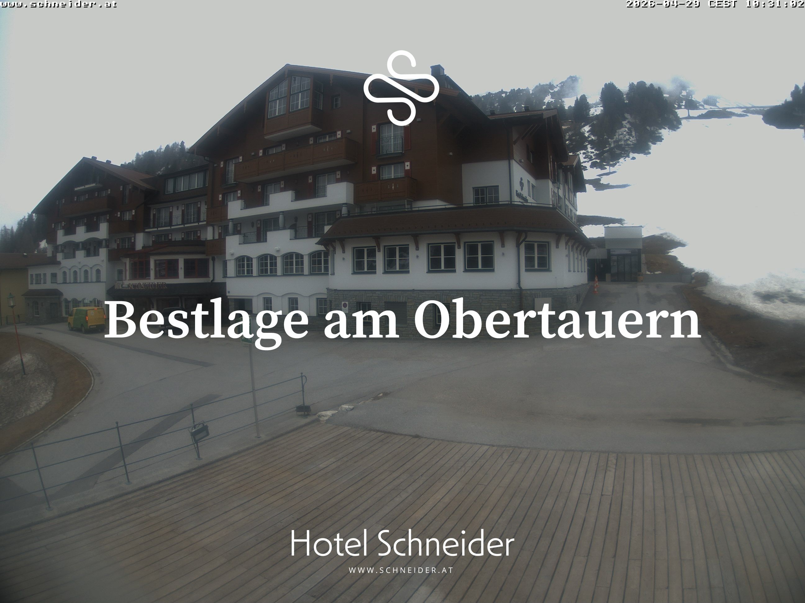 Archiv Foto Webcam Obertauern: Blick aufs Hotel Schneider