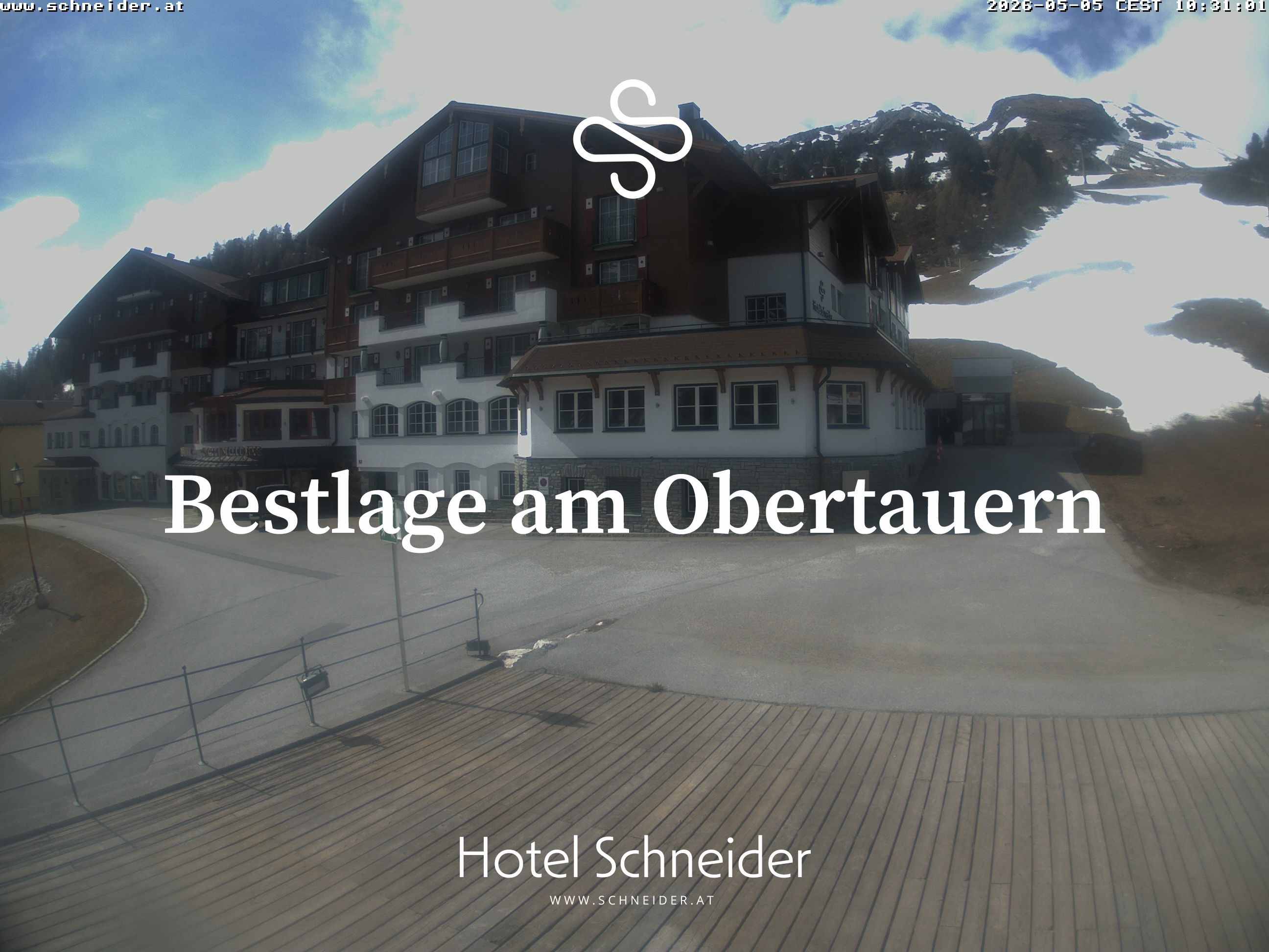 Archiv Foto Webcam Obertauern: Blick aufs Hotel Schneider