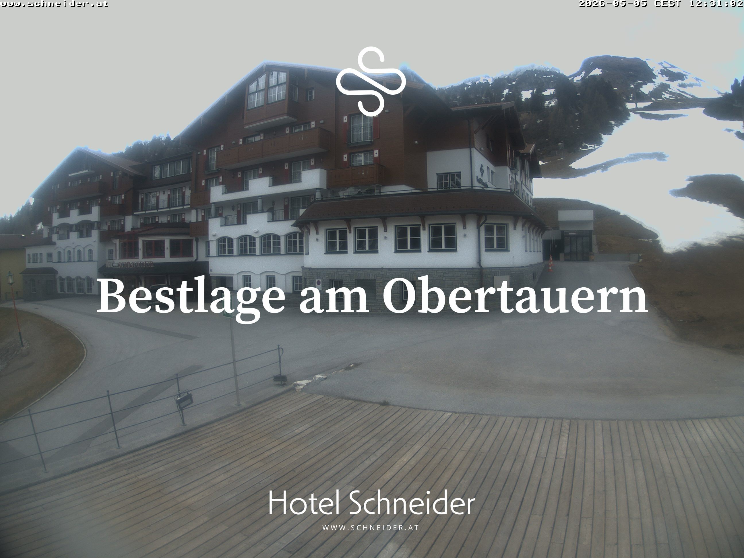 Archiv Foto Webcam Obertauern: Blick aufs Hotel Schneider