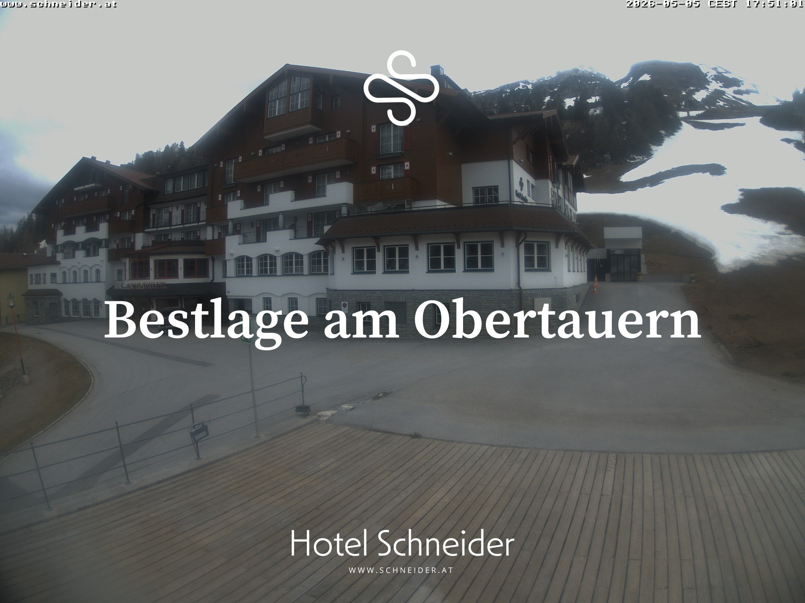 Archiv Foto Webcam Obertauern: Blick aufs Hotel Schneider