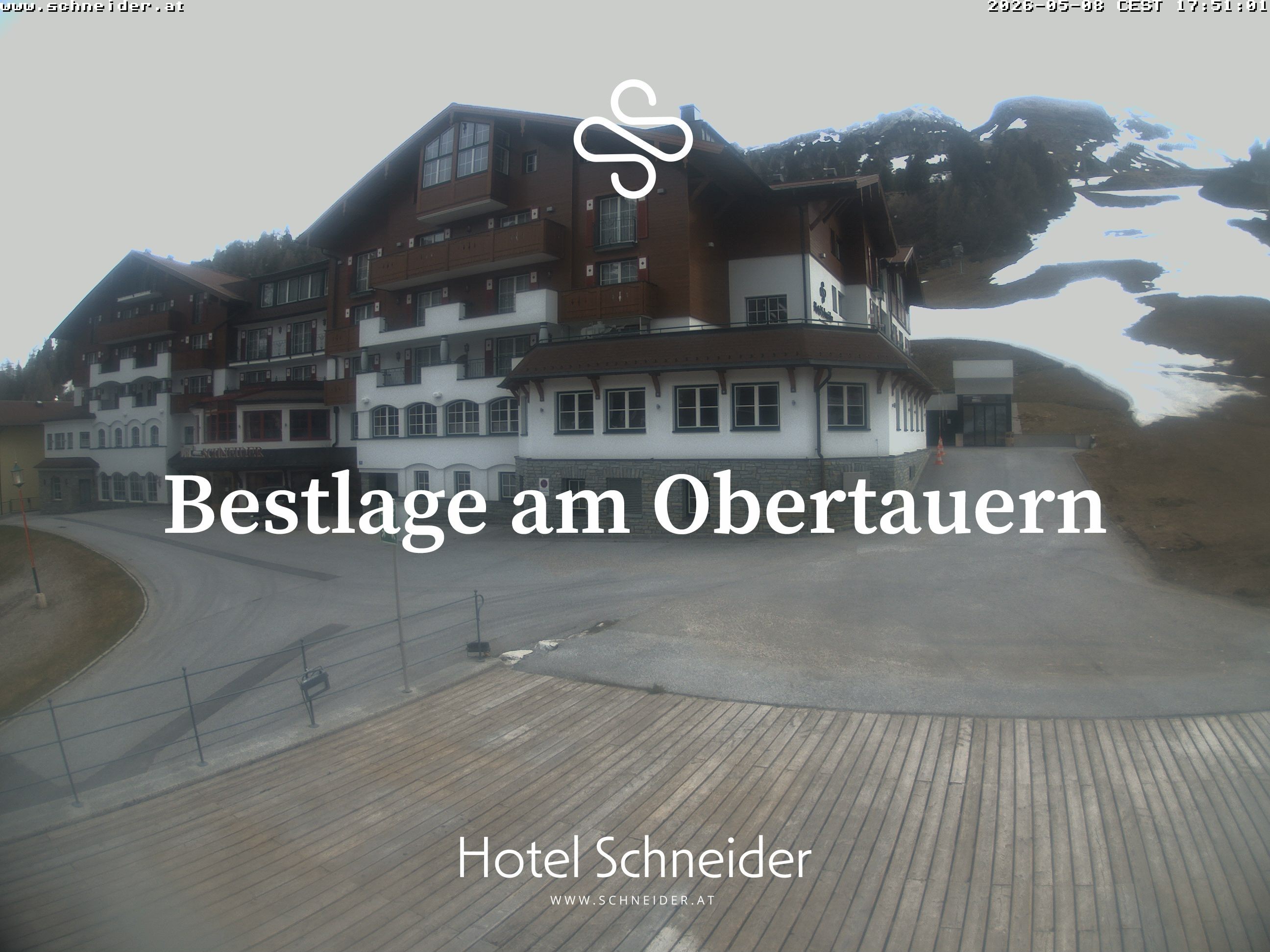 Archiv Foto Webcam Obertauern: Blick aufs Hotel Schneider