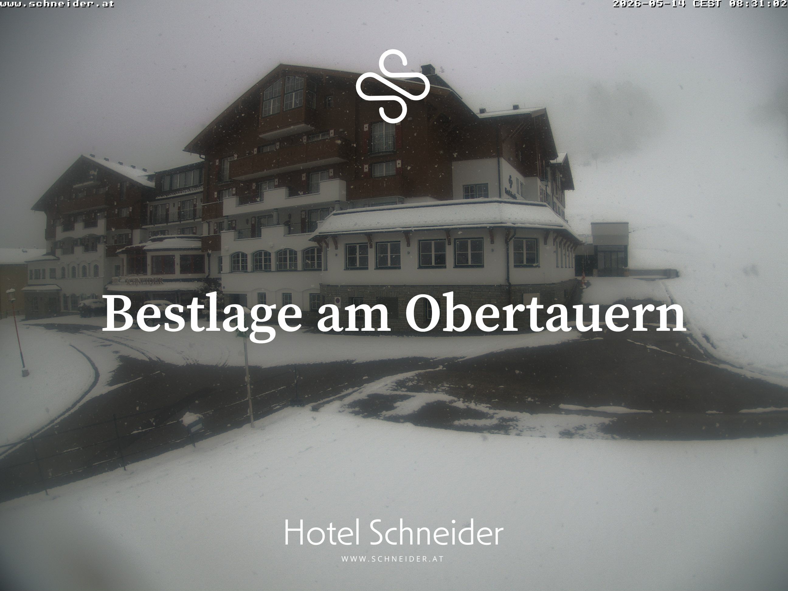 Archiv Foto Webcam Obertauern: Blick aufs Hotel Schneider