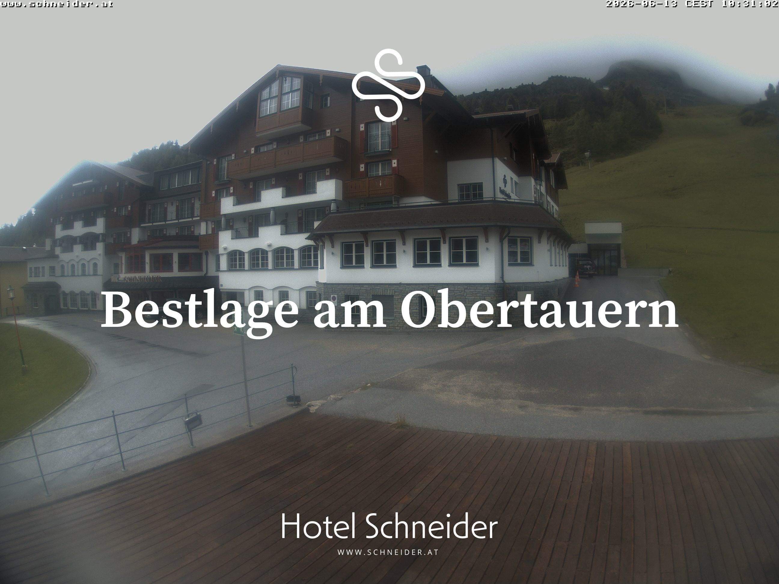 Archiv Foto Webcam Obertauern: Blick aufs Hotel Schneider