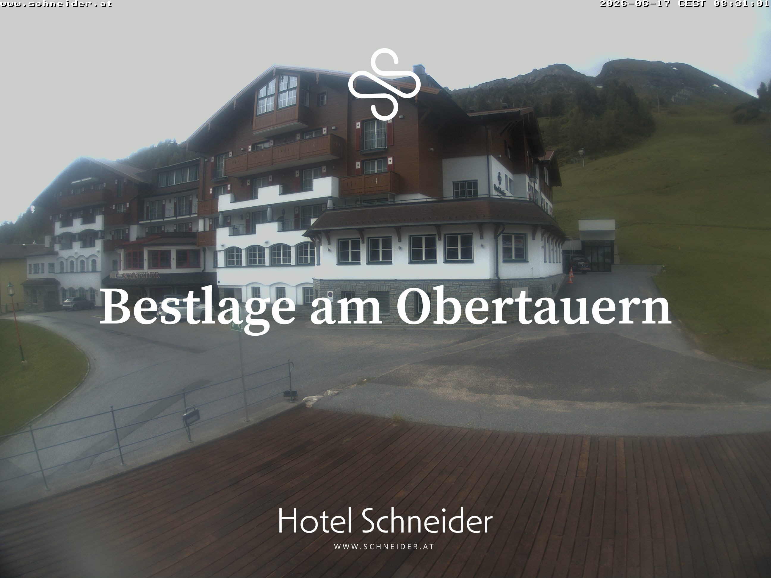 Archiv Foto Webcam Obertauern: Blick aufs Hotel Schneider