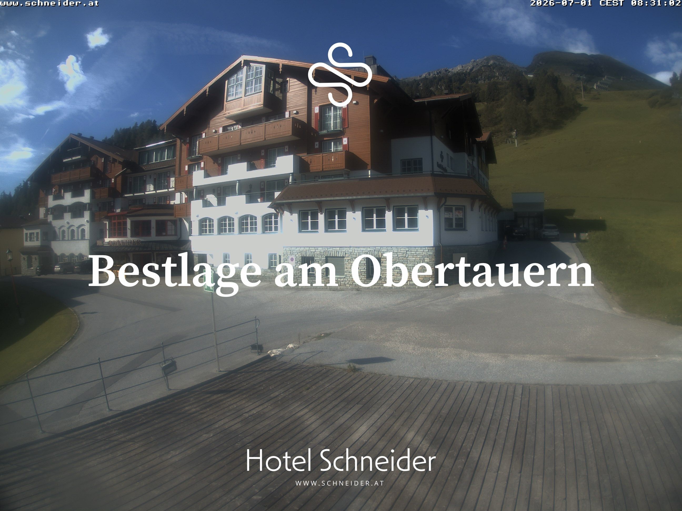Archived image Obertauern - Webcam Hotel Schneider