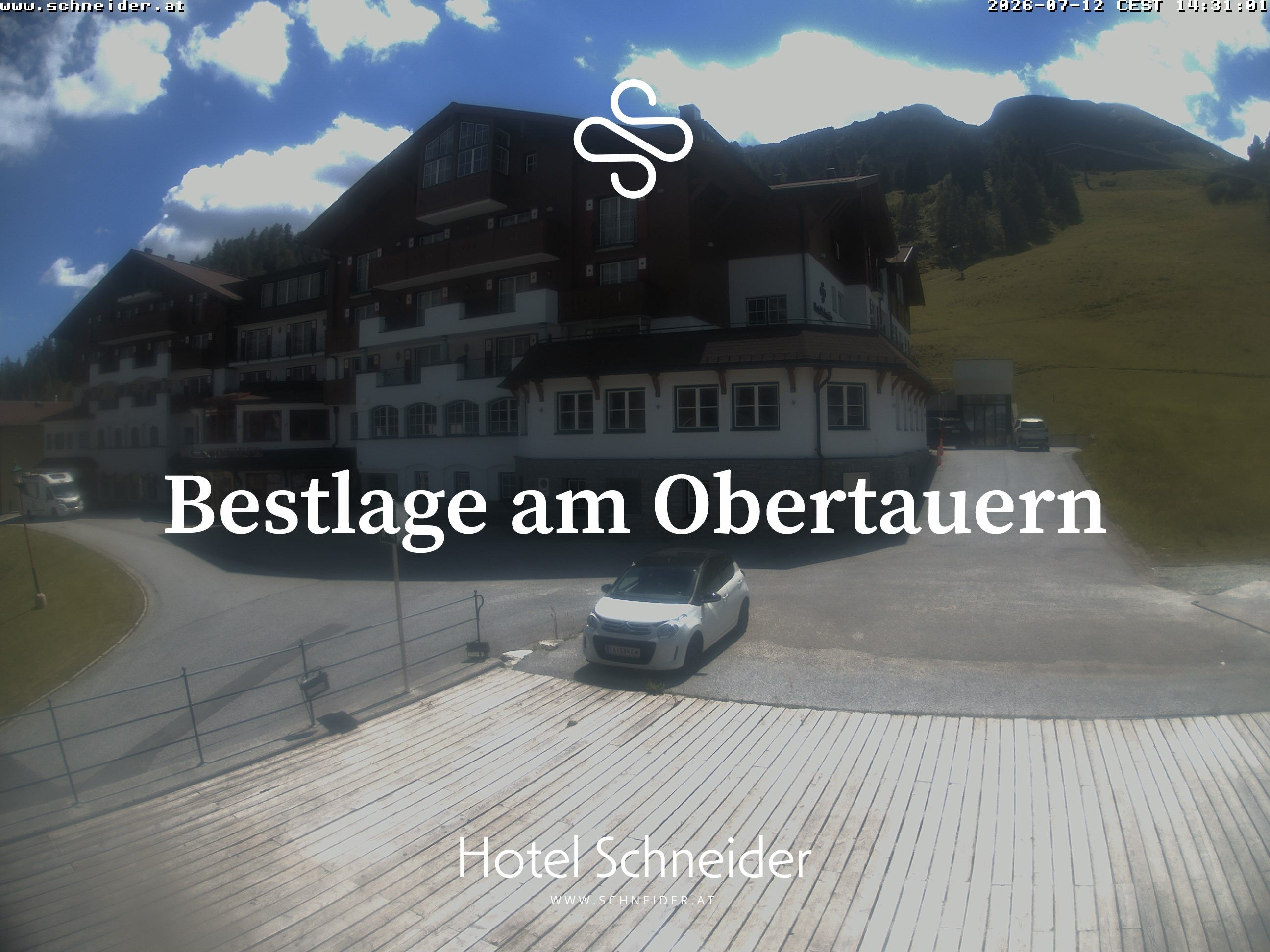 Archived image Obertauern - Webcam Hotel Schneider