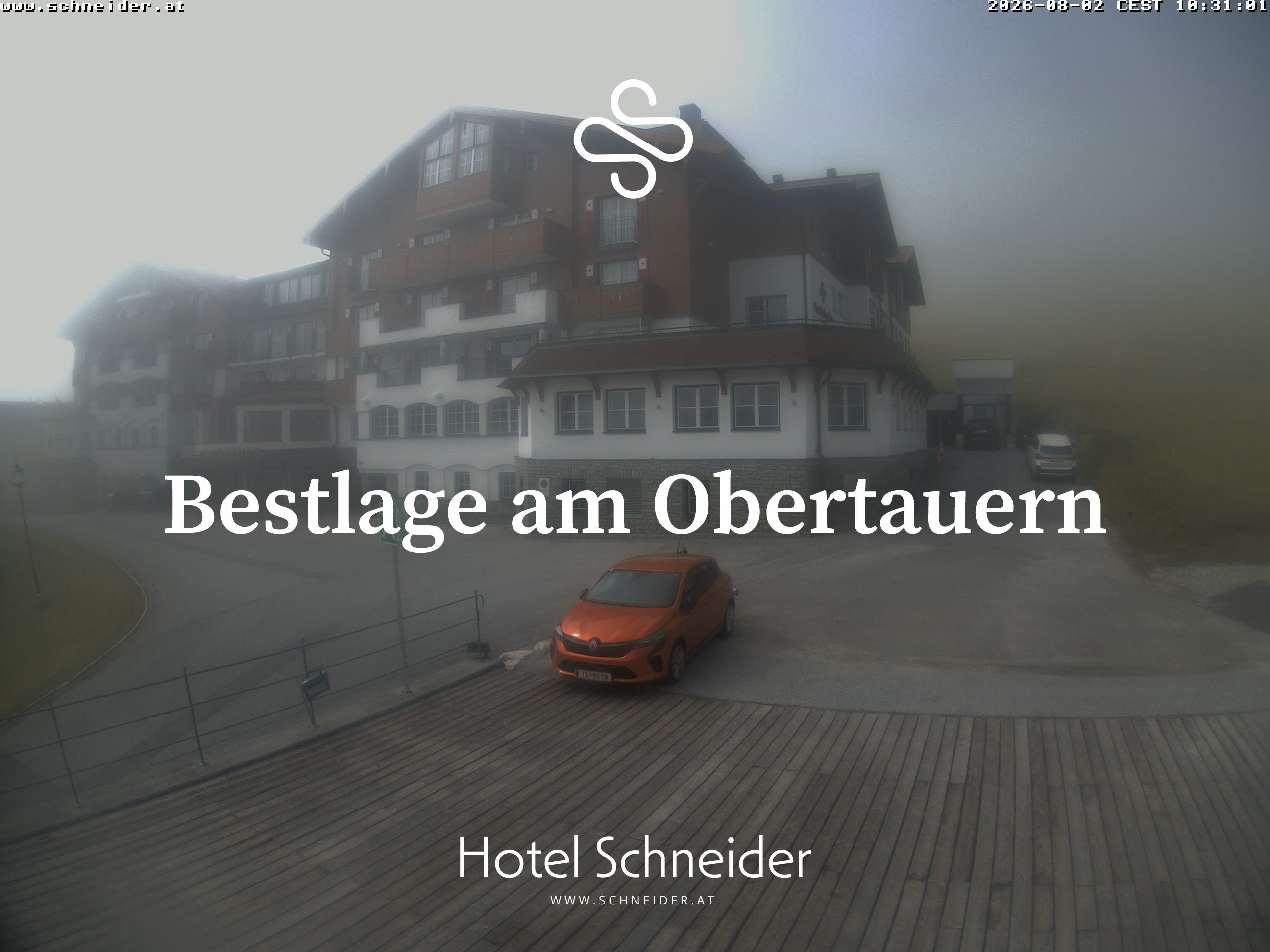 Archiv Foto Webcam Obertauern: Blick aufs Hotel Schneider