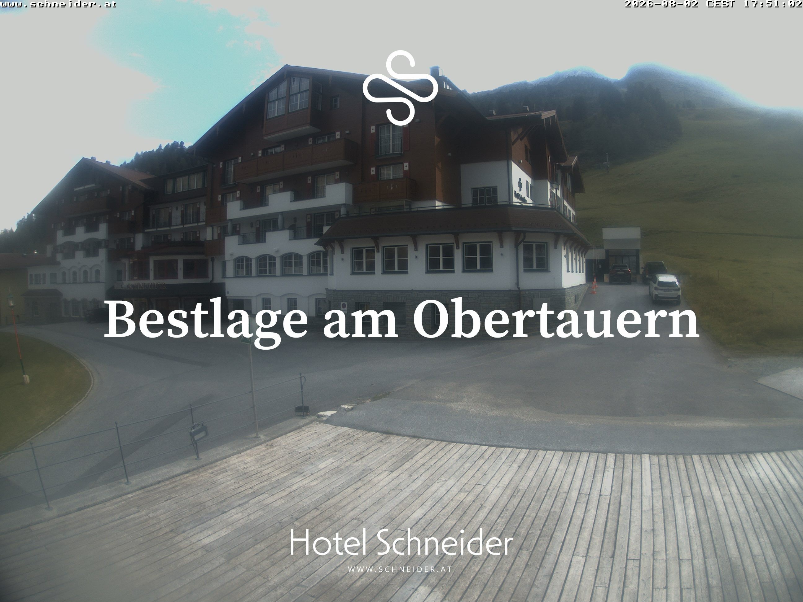 Archiv Foto Webcam Obertauern: Blick aufs Hotel Schneider
