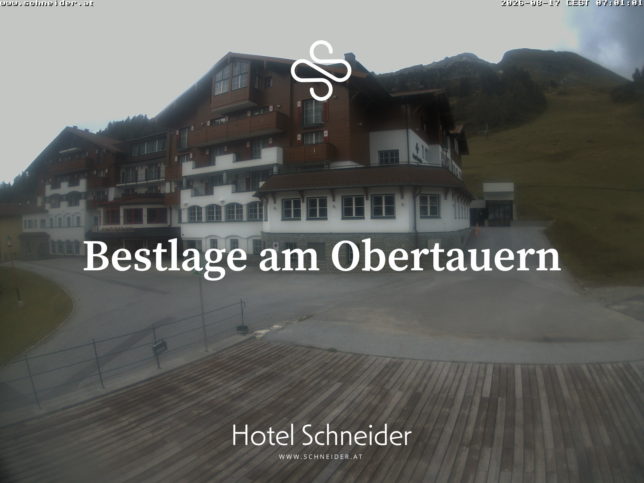 Archiv Foto Webcam Obertauern: Blick aufs Hotel Schneider