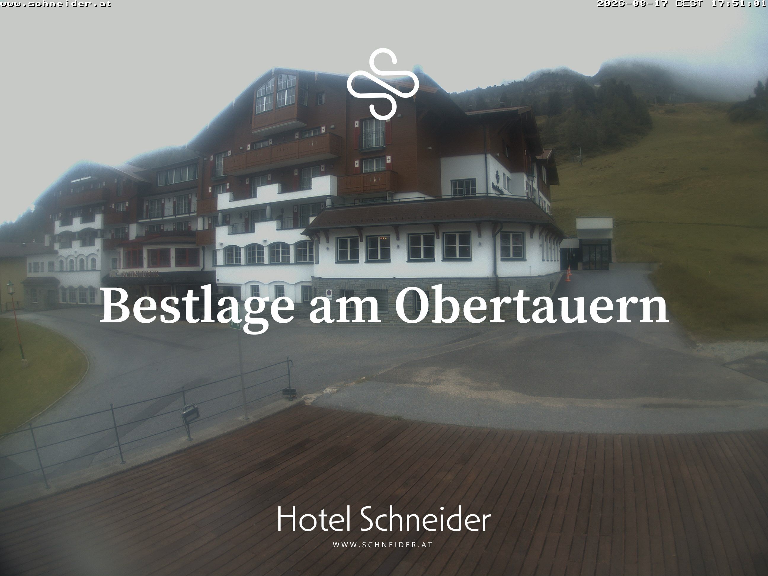 Archiv Foto Webcam Obertauern: Blick aufs Hotel Schneider