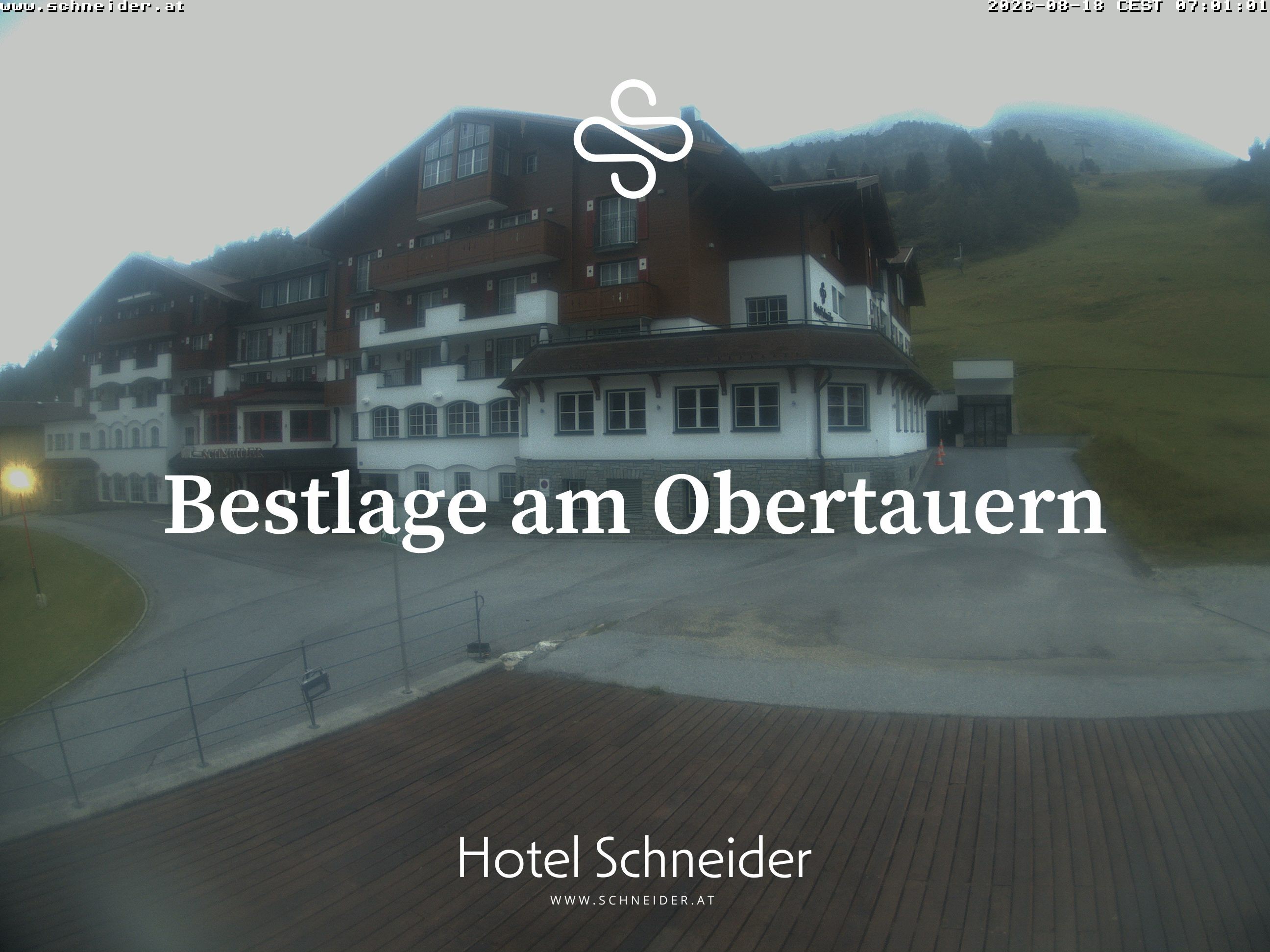 Archiv Foto Webcam Obertauern: Blick aufs Hotel Schneider