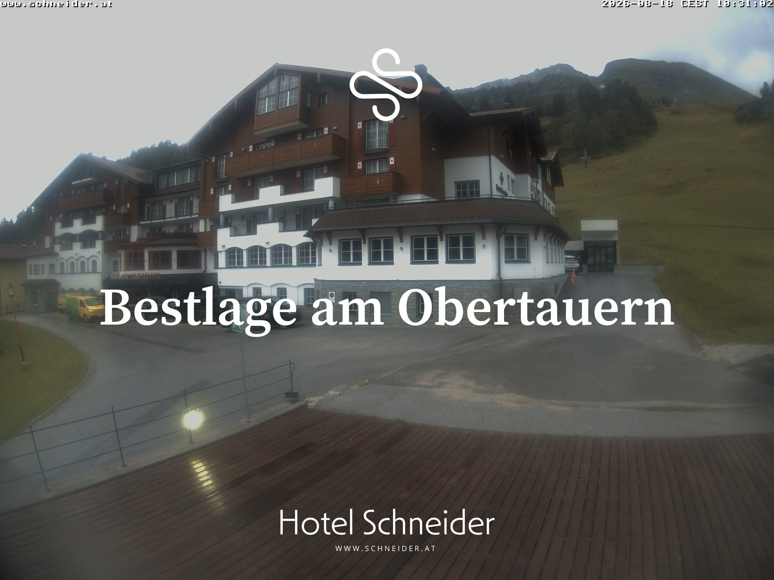 Archiv Foto Webcam Obertauern: Blick aufs Hotel Schneider