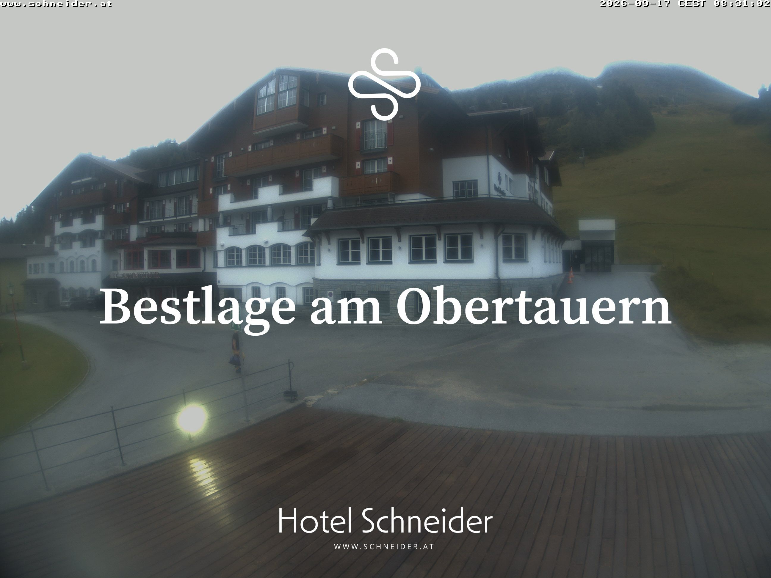 Archiv Foto Webcam Obertauern: Blick aufs Hotel Schneider