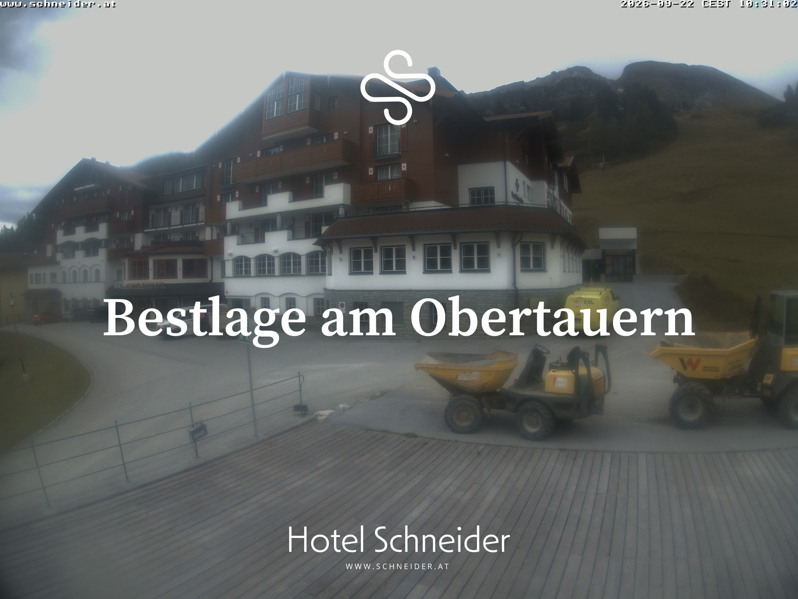 Archiv Foto Webcam Obertauern: Blick aufs Hotel Schneider