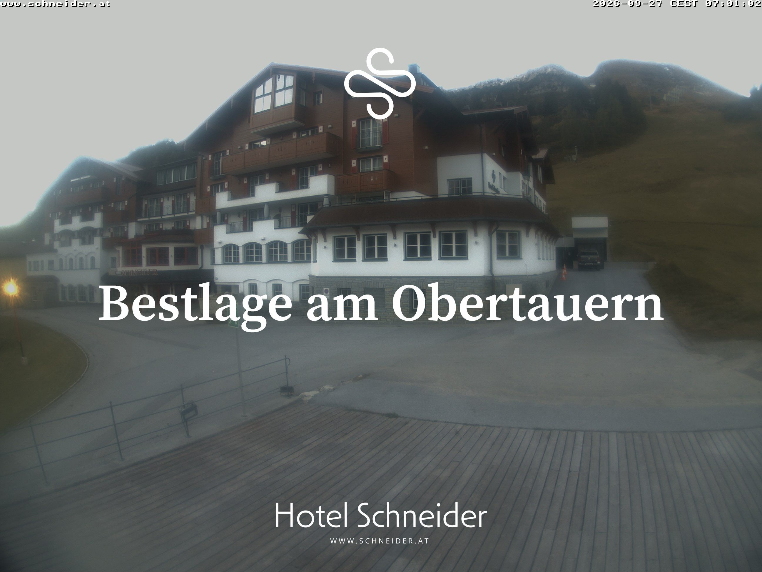 Archiv Foto Webcam Obertauern: Blick aufs Hotel Schneider