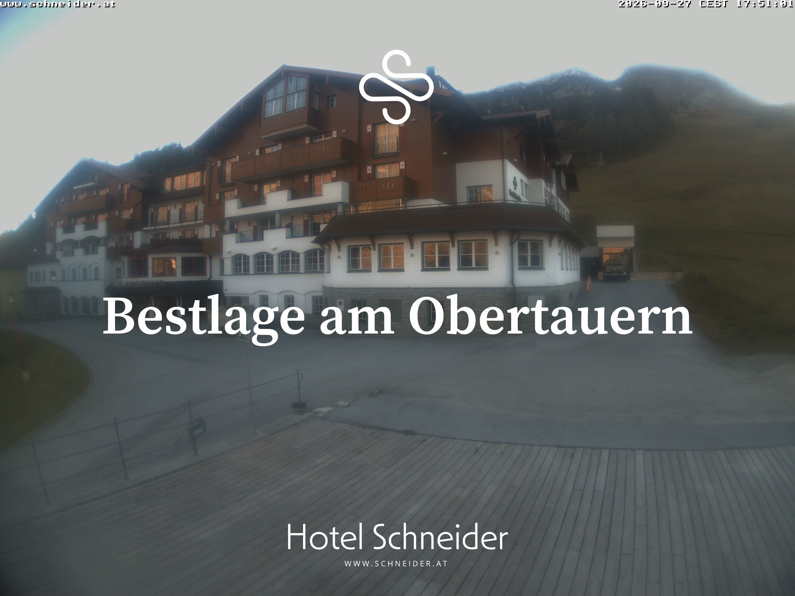 Archiv Foto Webcam Obertauern: Blick aufs Hotel Schneider
