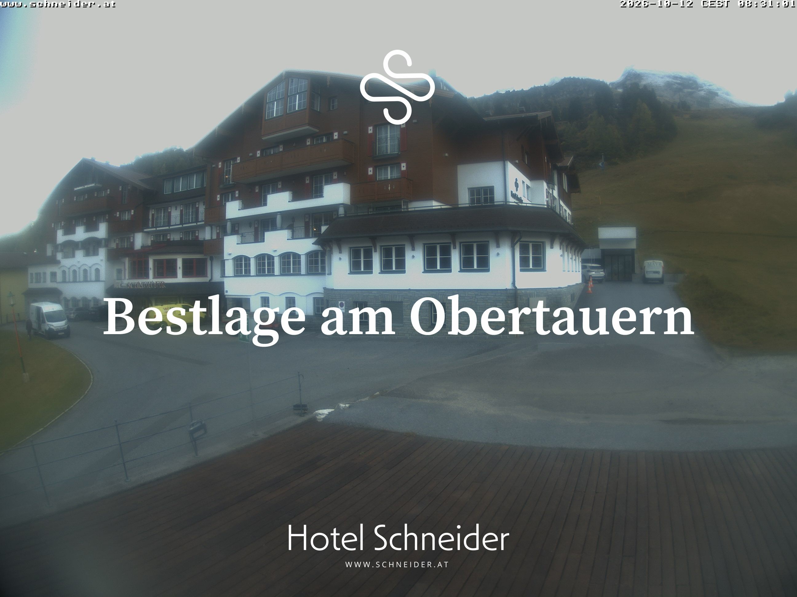 Archiv Foto Webcam Obertauern: Blick aufs Hotel Schneider