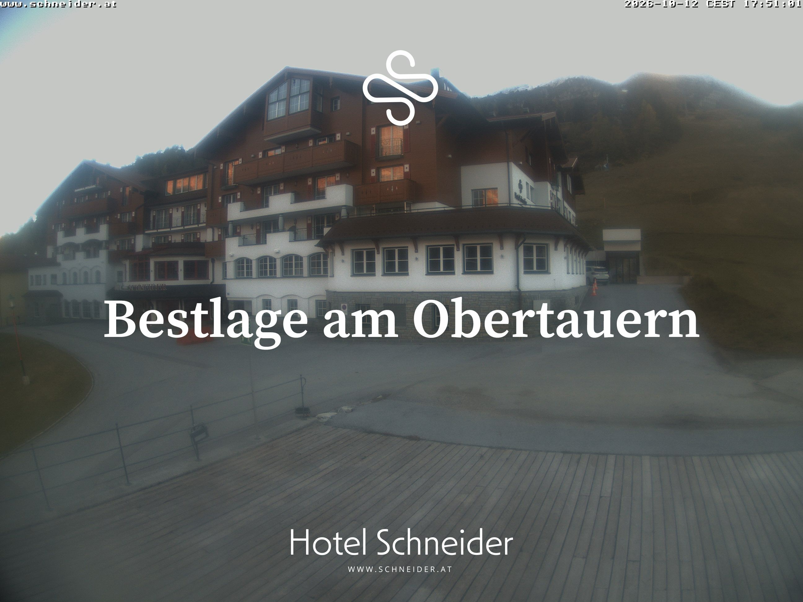 Archiv Foto Webcam Obertauern: Blick aufs Hotel Schneider
