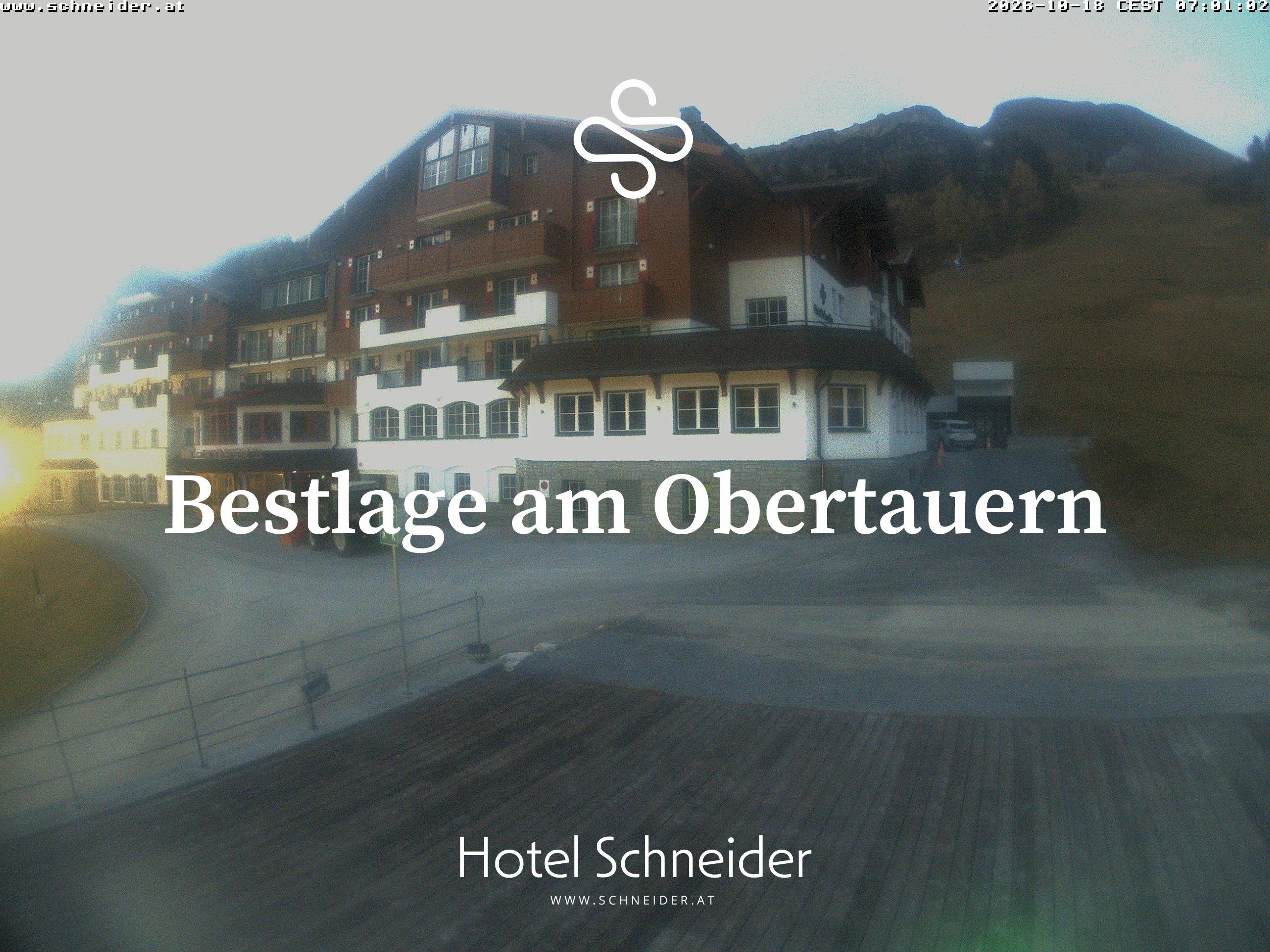 Archiv Foto Webcam Obertauern: Blick aufs Hotel Schneider