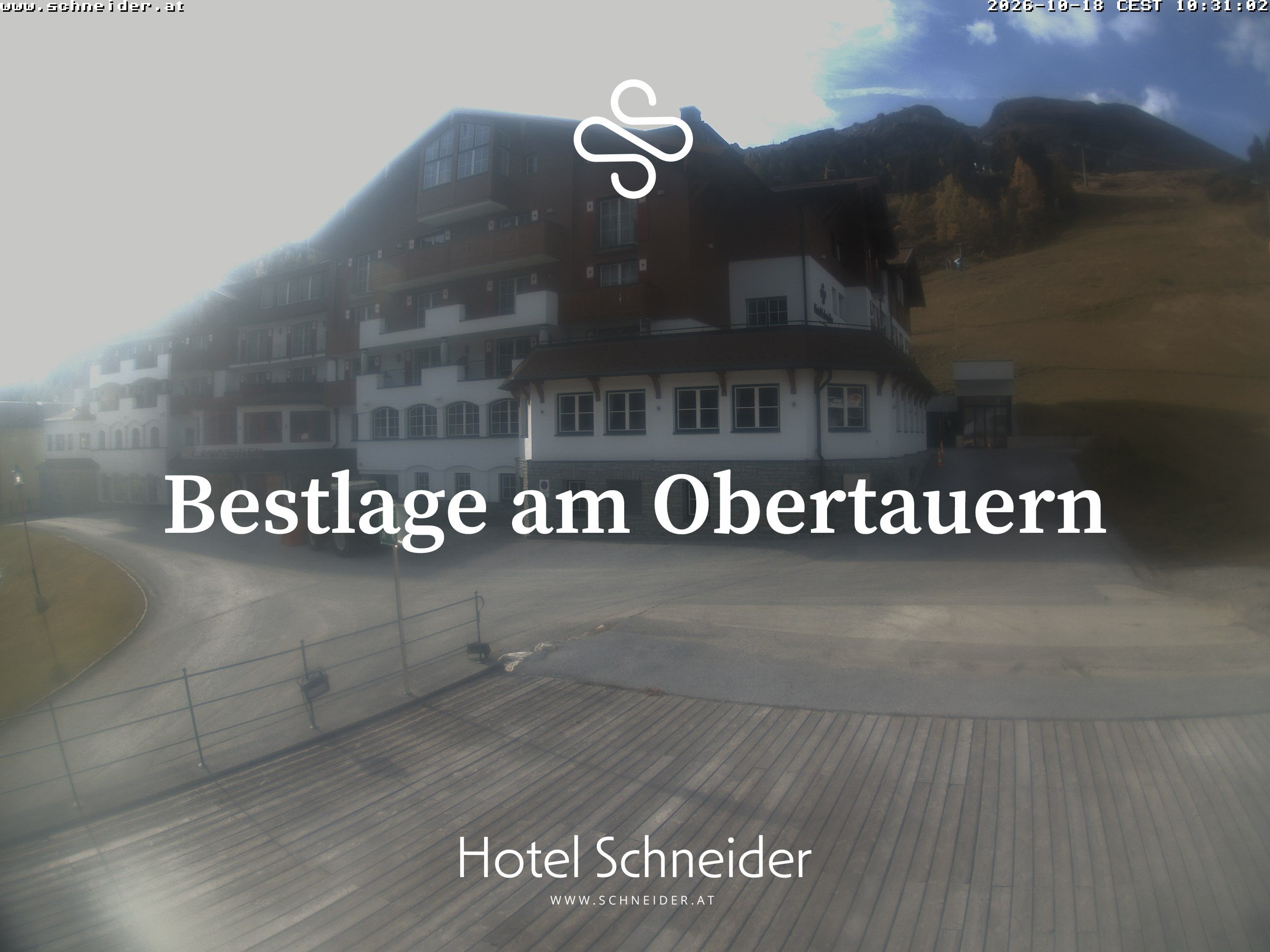 Archiv Foto Webcam Obertauern: Blick aufs Hotel Schneider