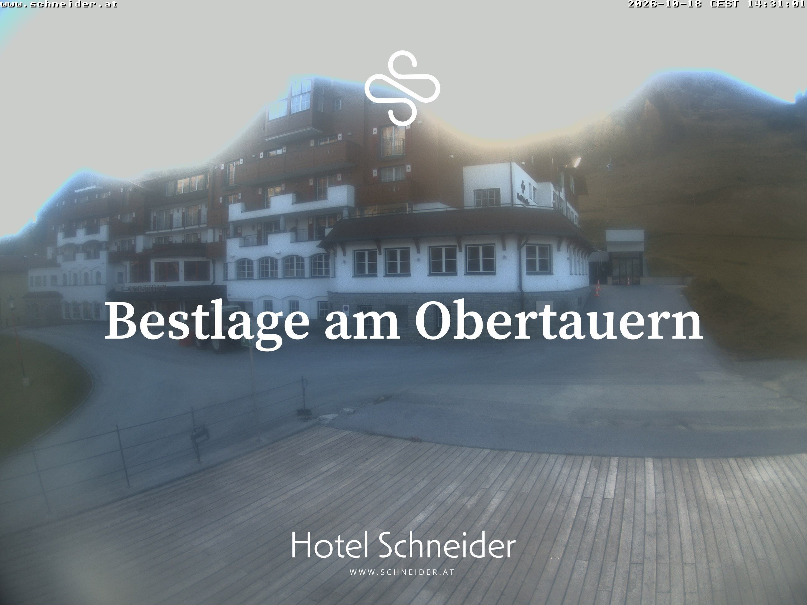 Archiv Foto Webcam Obertauern: Blick aufs Hotel Schneider