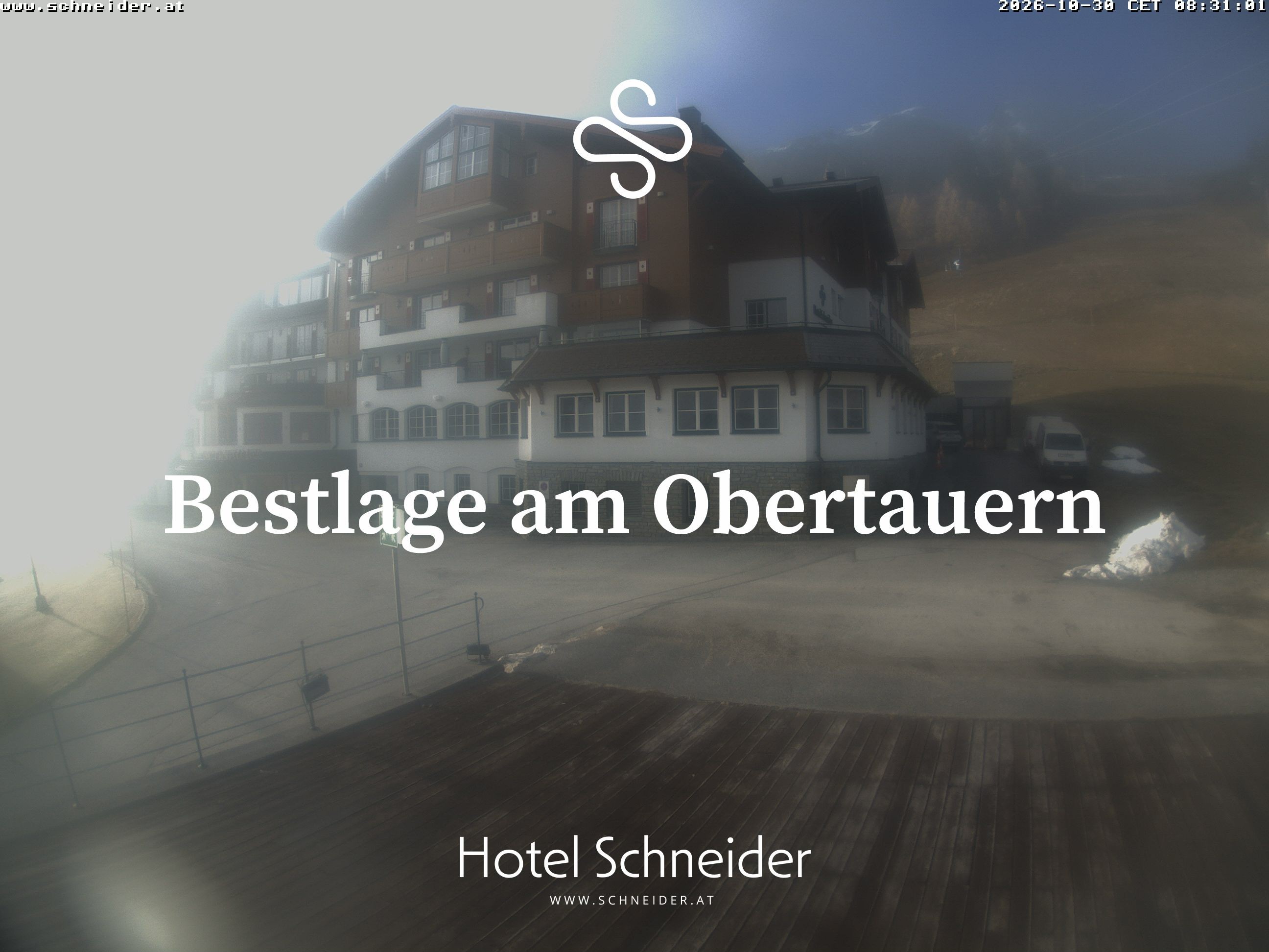 Archiv Foto Webcam Obertauern: Blick aufs Hotel Schneider