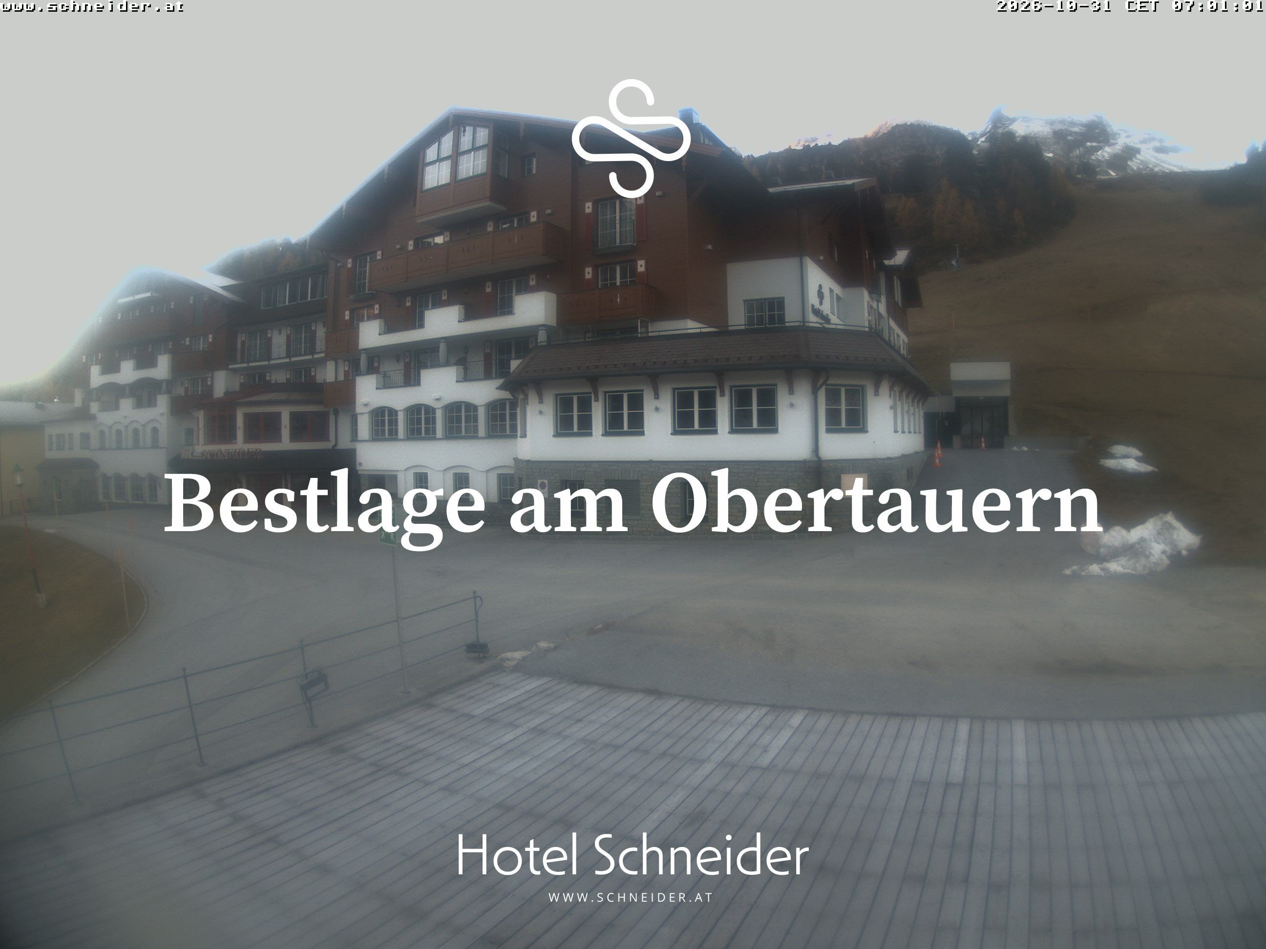 Archiv Foto Webcam Obertauern: Blick aufs Hotel Schneider