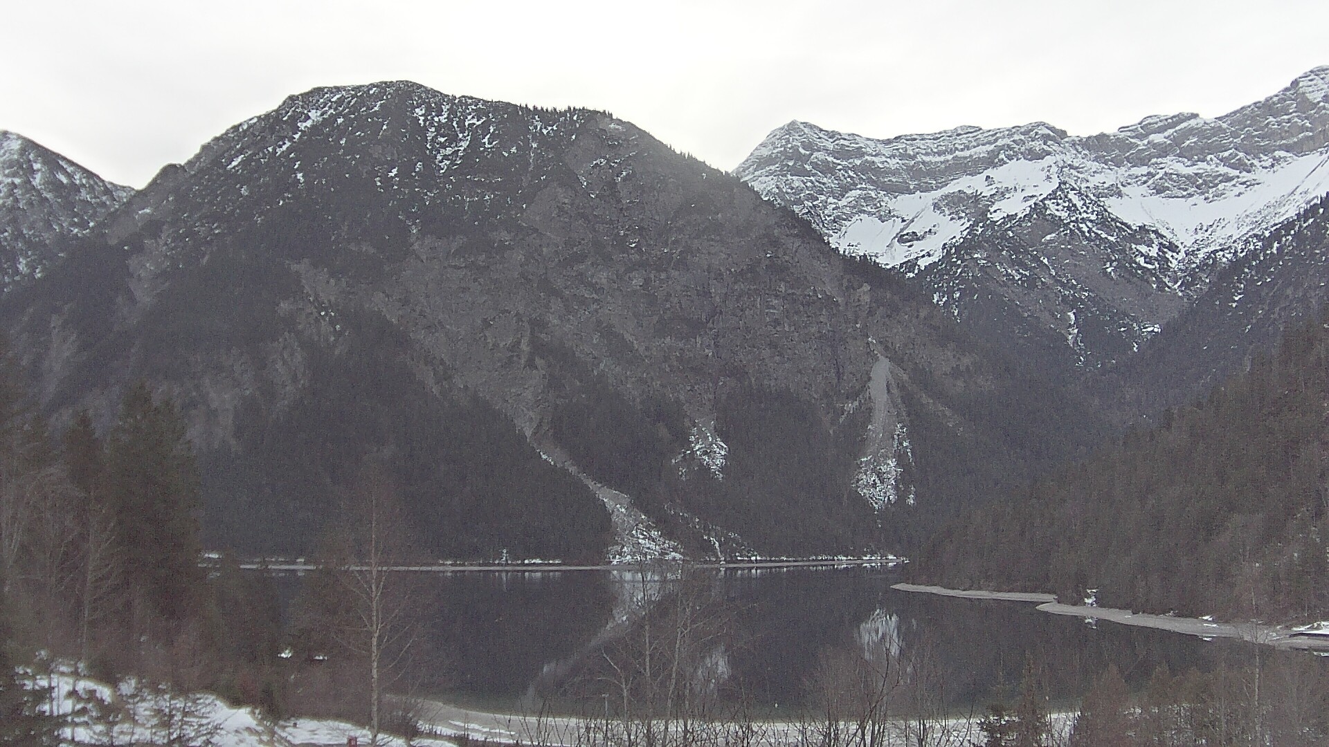 Archiv Foto Webcam Plansee Seespitze