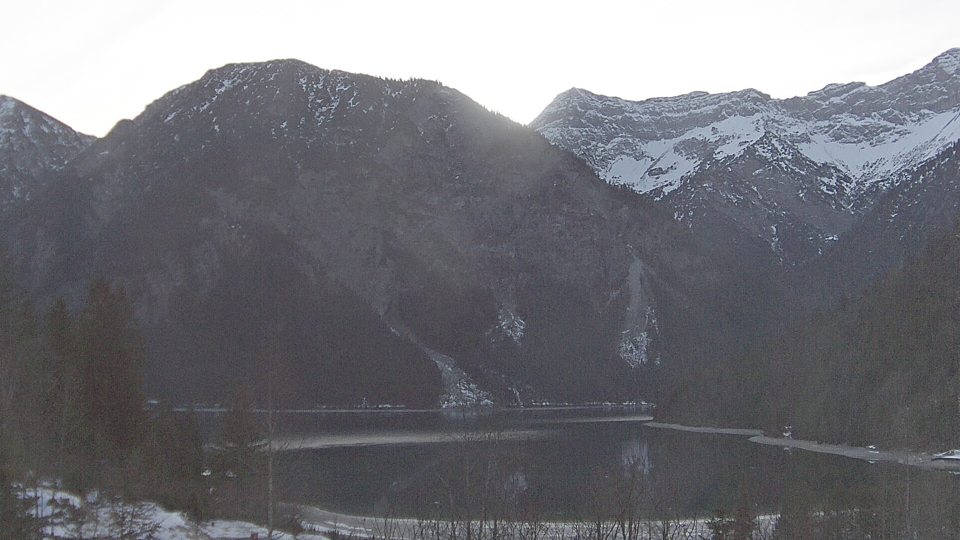 Archiv Foto Webcam Plansee Seespitze