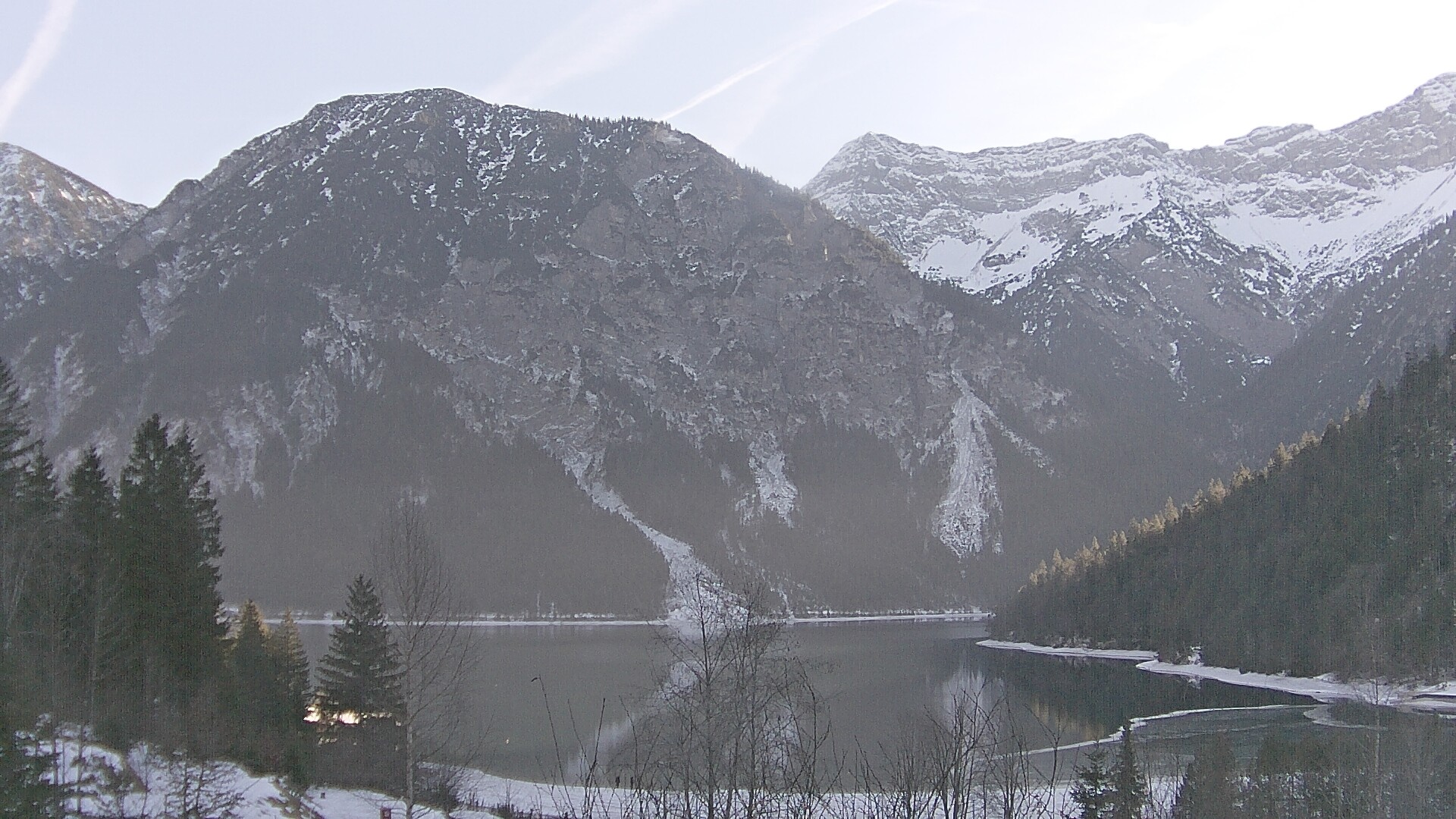 Archiv Foto Webcam Plansee Seespitze
