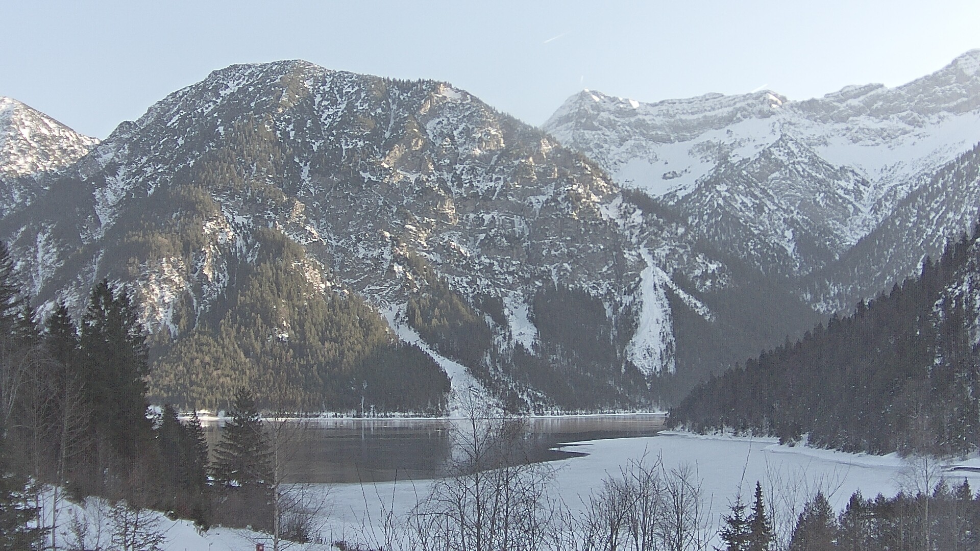 Archived image Webcam Plansee, Reutte